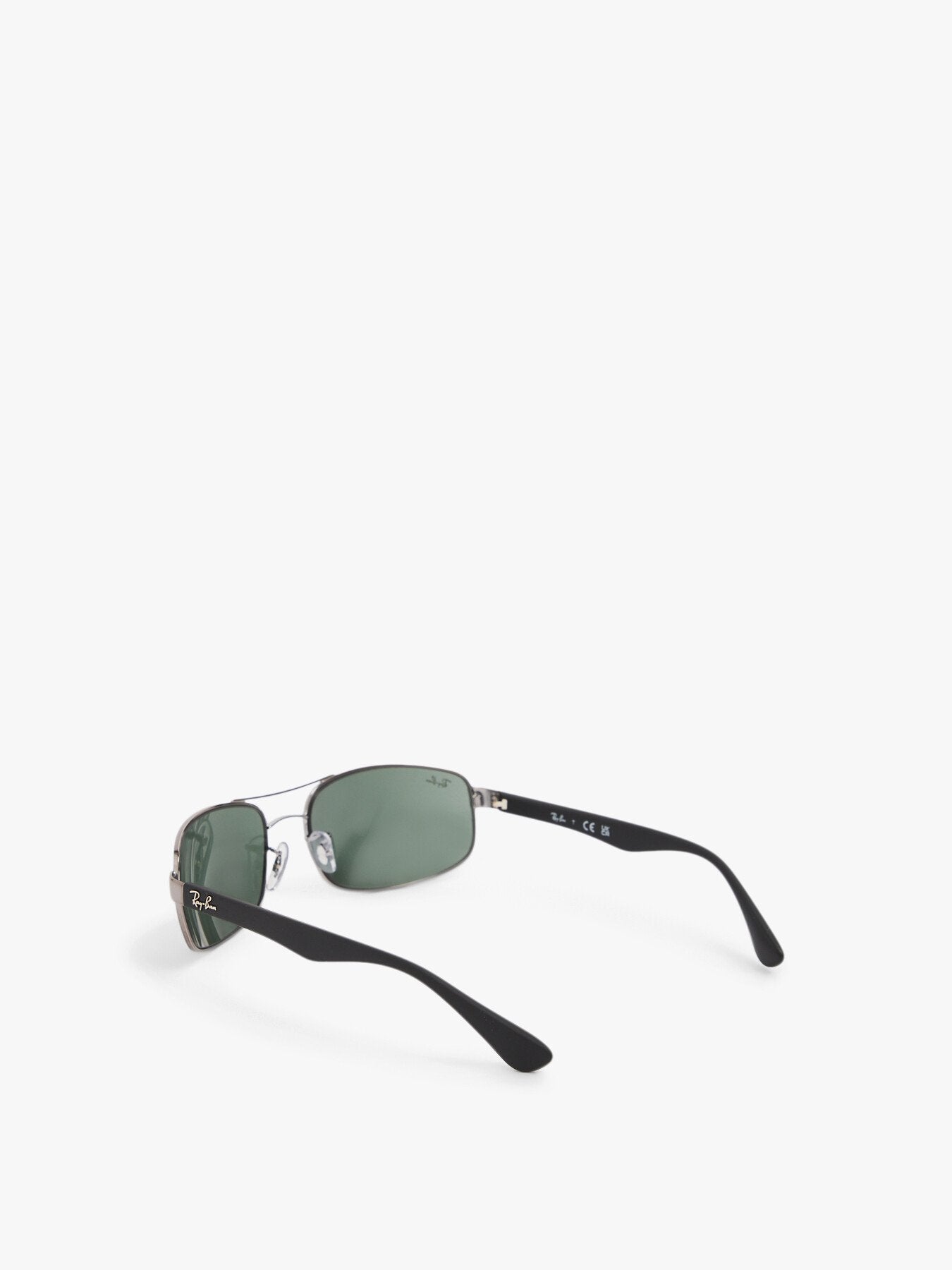 RB3445 Rectangle Metal Mix Sunglasses