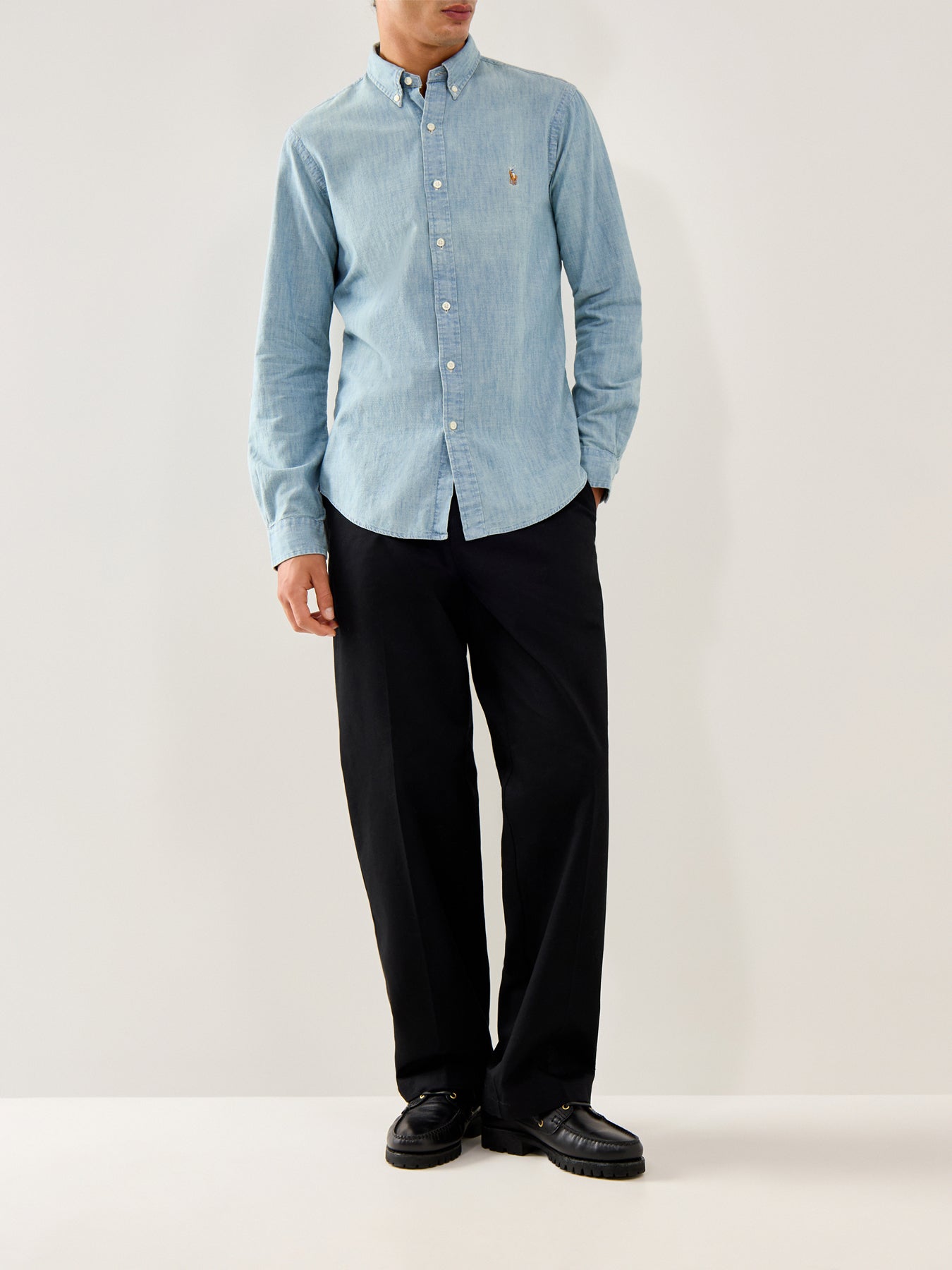 Chambray PP Shirt (BLUE)
