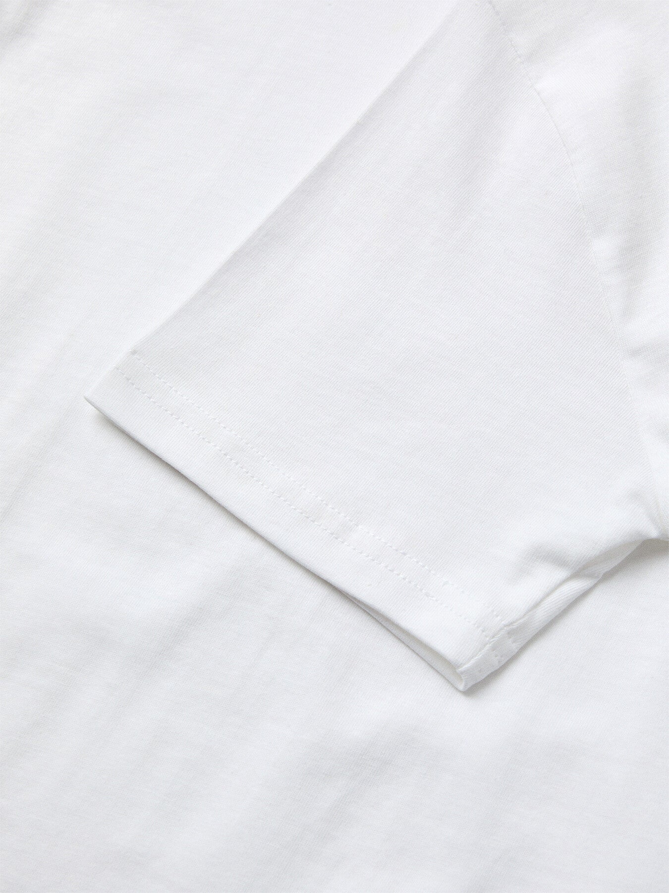 Cotton Jersey Crewneck T-Shirt