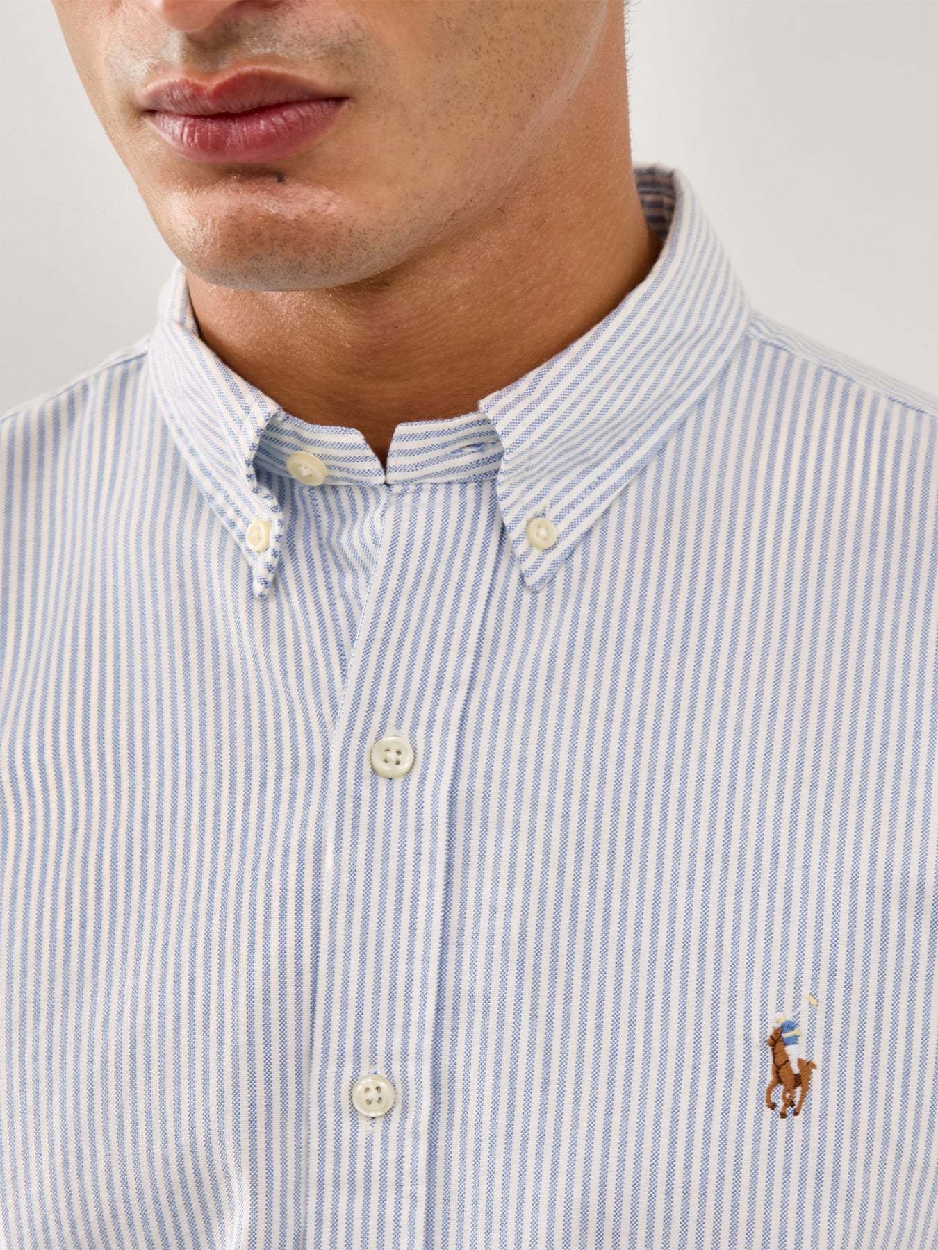 Oxford Slim Fit L/S (Multi)