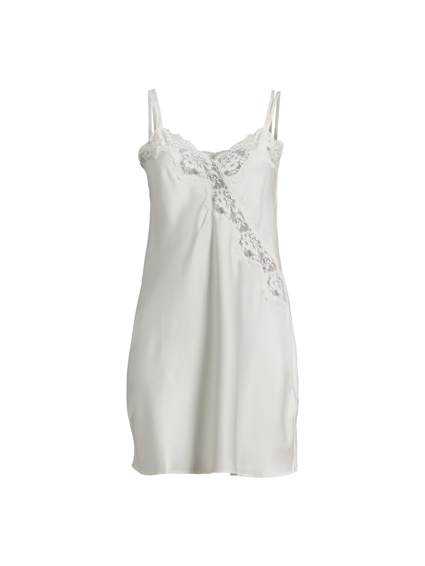 Signature Satin Lace Chemise