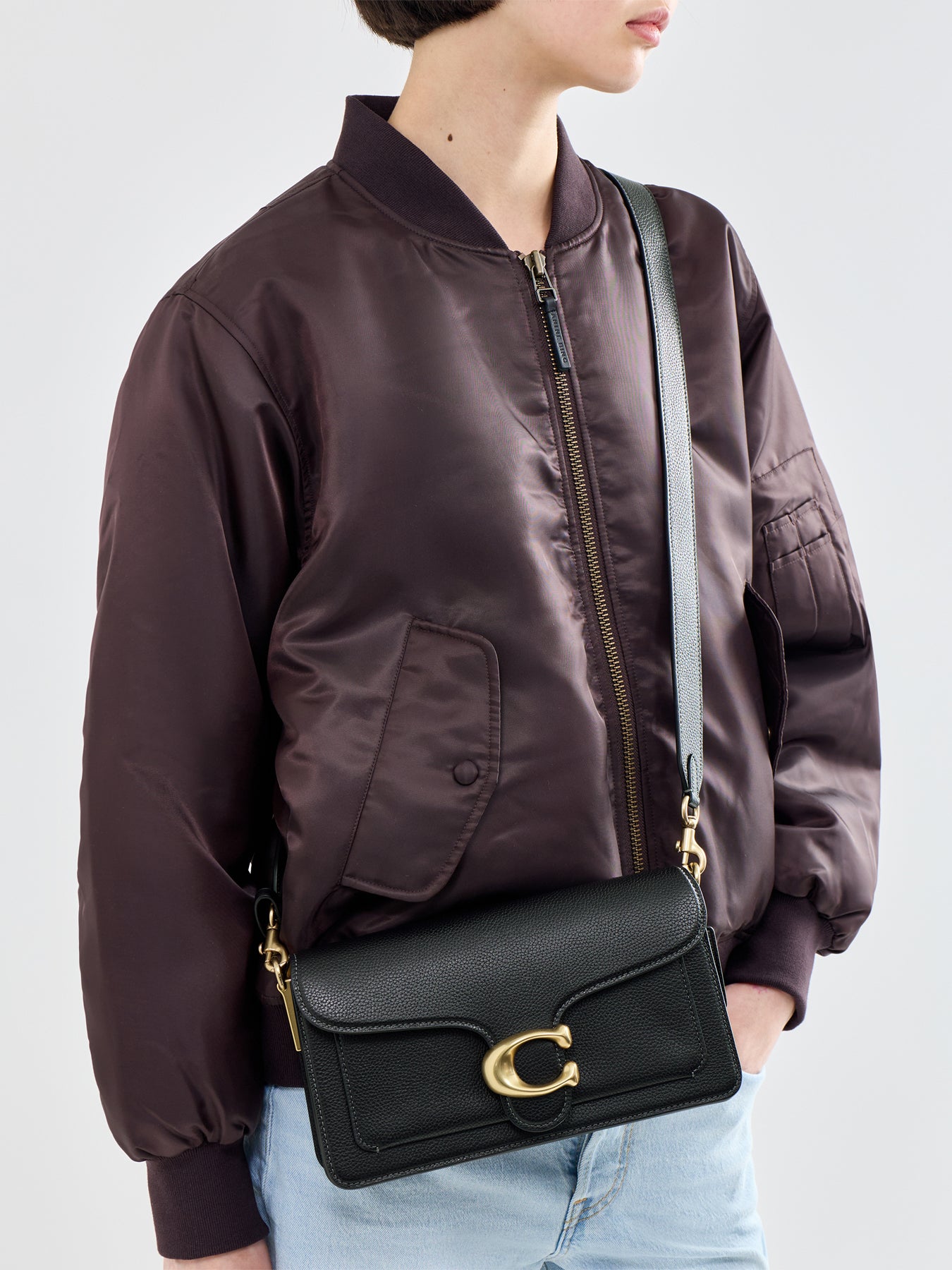 COACH The Tabby Bag ショルダーバッグ ブラック 26 Tabby 26 Leather Shoulder Bag Black – Fenwick