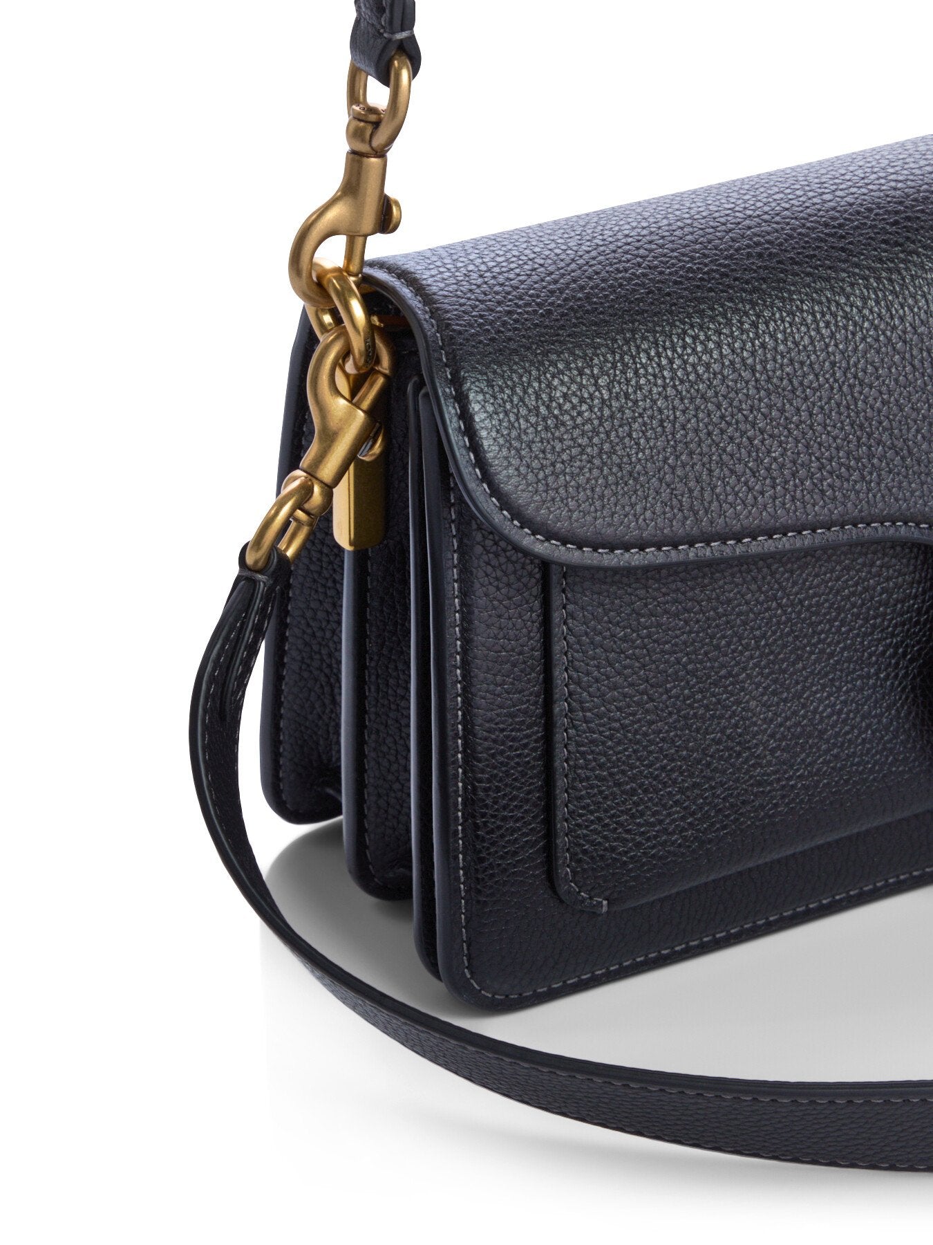 バッグ coach leather one shoulder bag black y2k COACH one shoulder bag leather y2k brown Brown Leather shoulder
