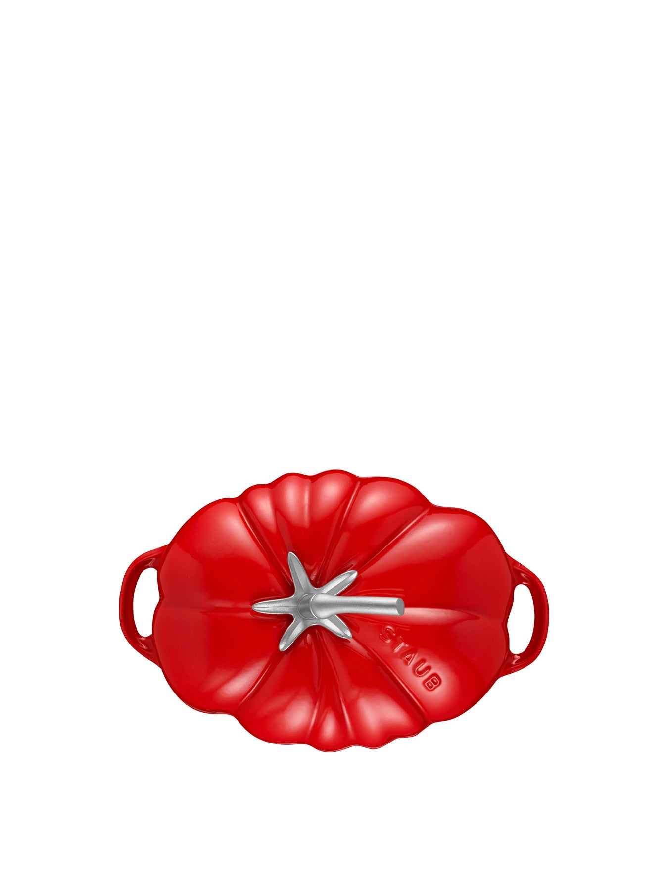 Tomato Cast Iron Cocotte 25cm