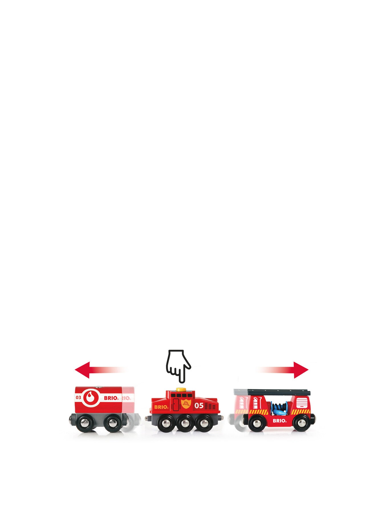 BRIO World Fire Rescue - Rescue Fire Train