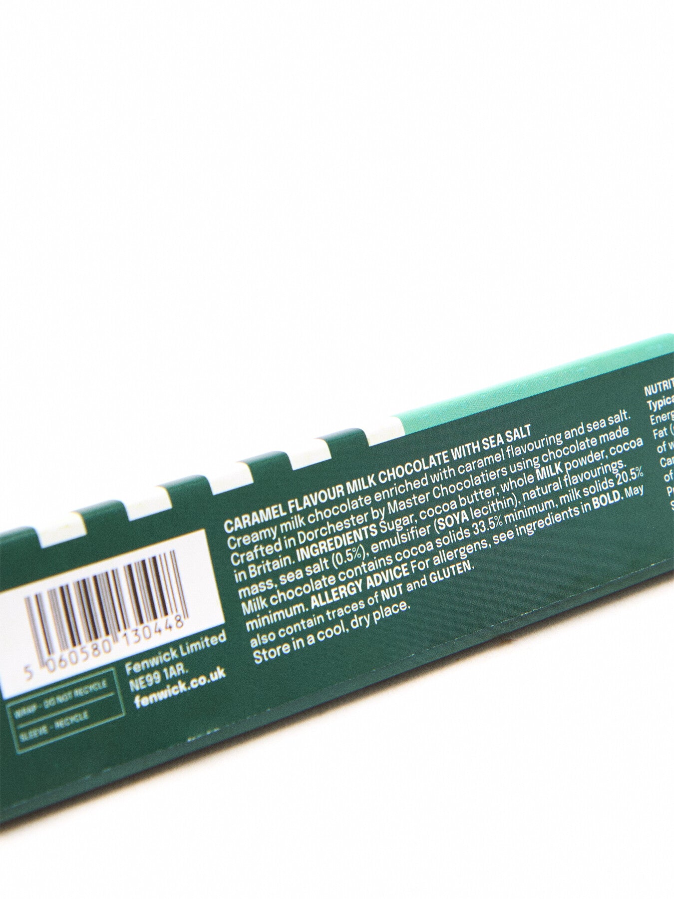 Sea Salt Caramel Milk Chocolate Bar 85g