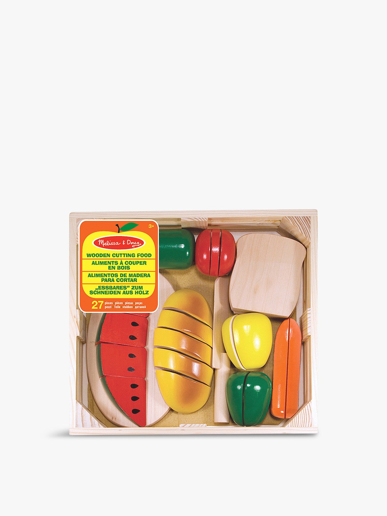 Wooden Cutting Food Set