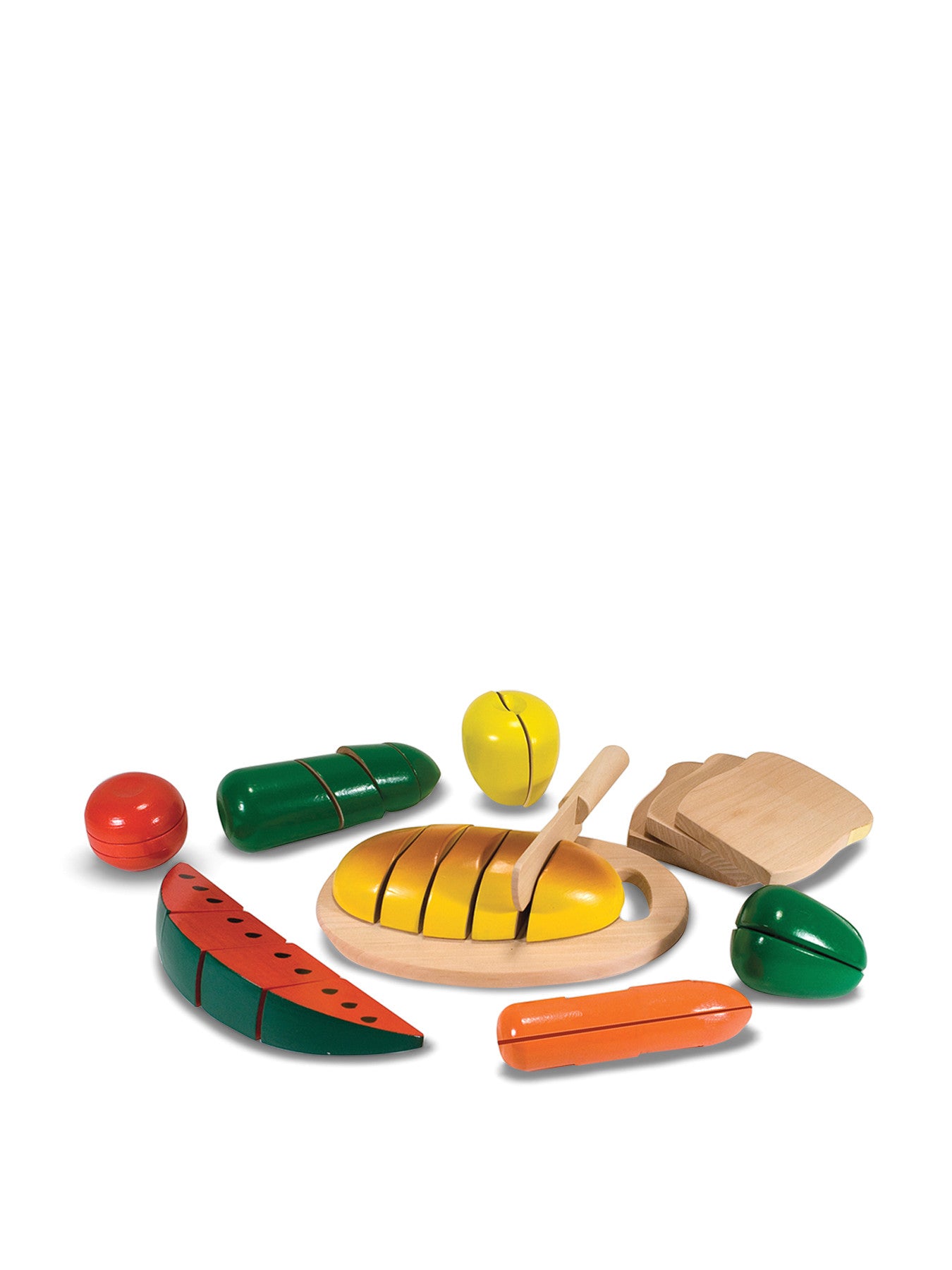 Wooden Cutting Food Set
