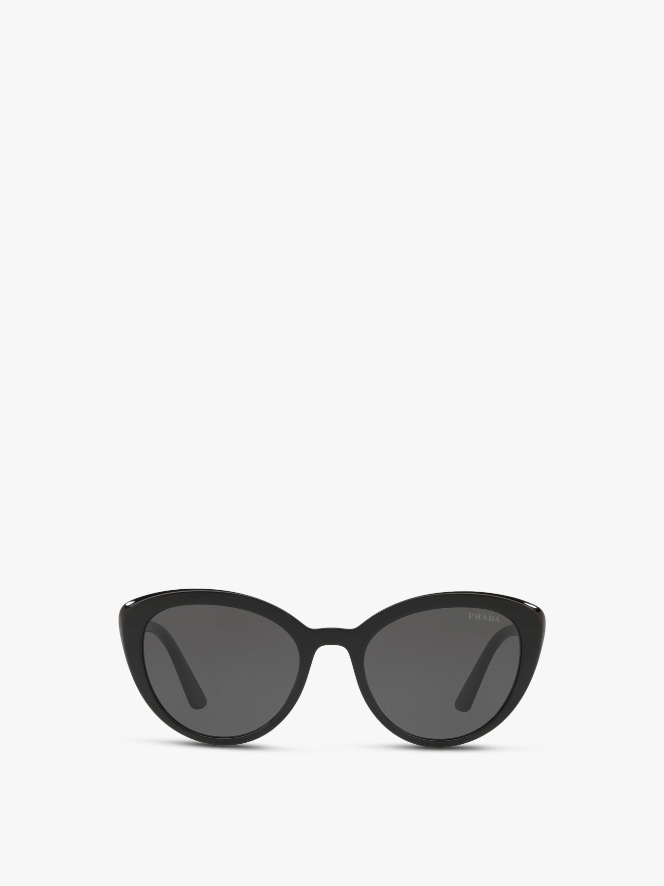 PR02VS Round Cat-Eye Acetate Sunglasses