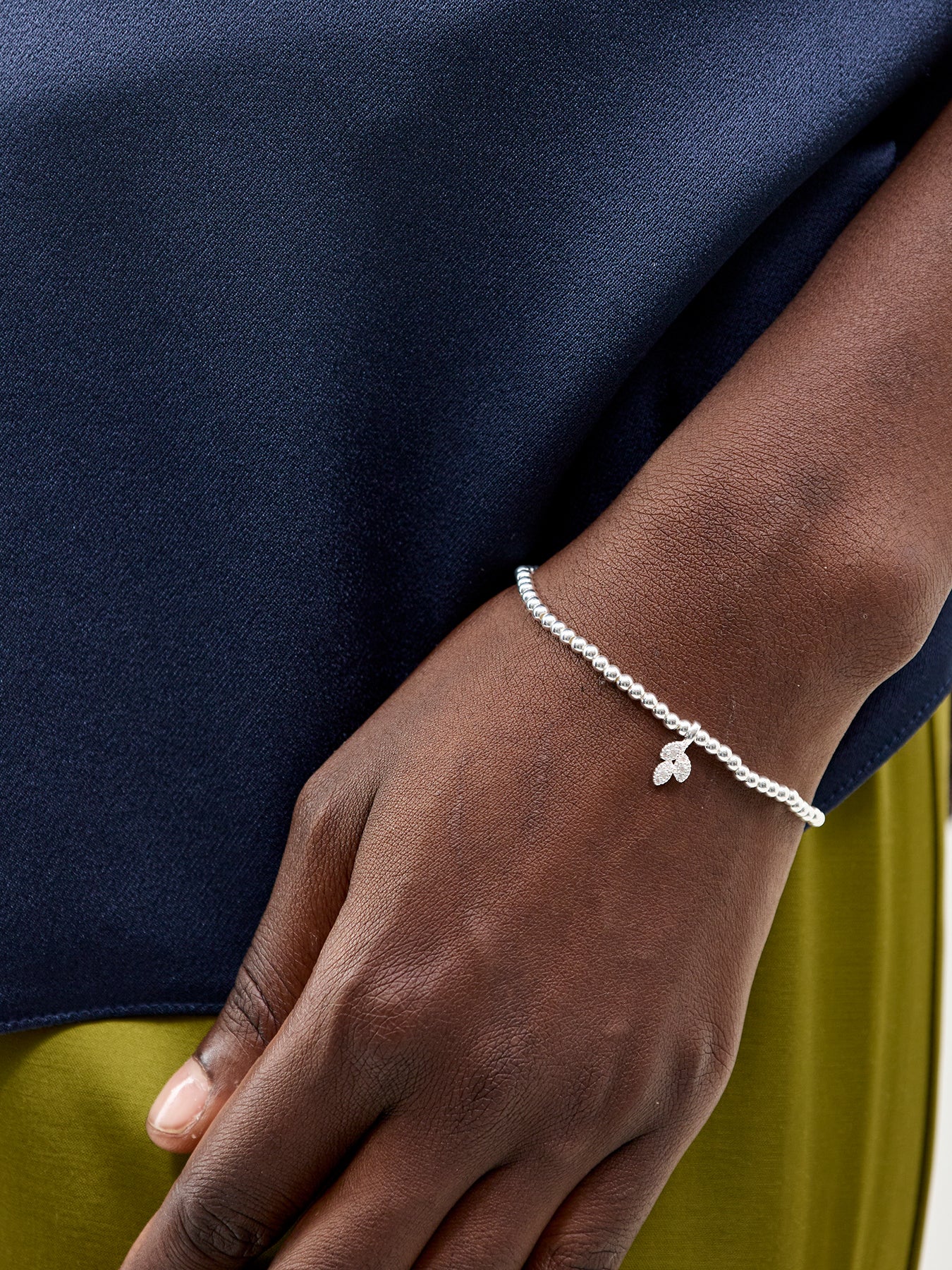 A Little New Beginnings Charm Bracelet Silver