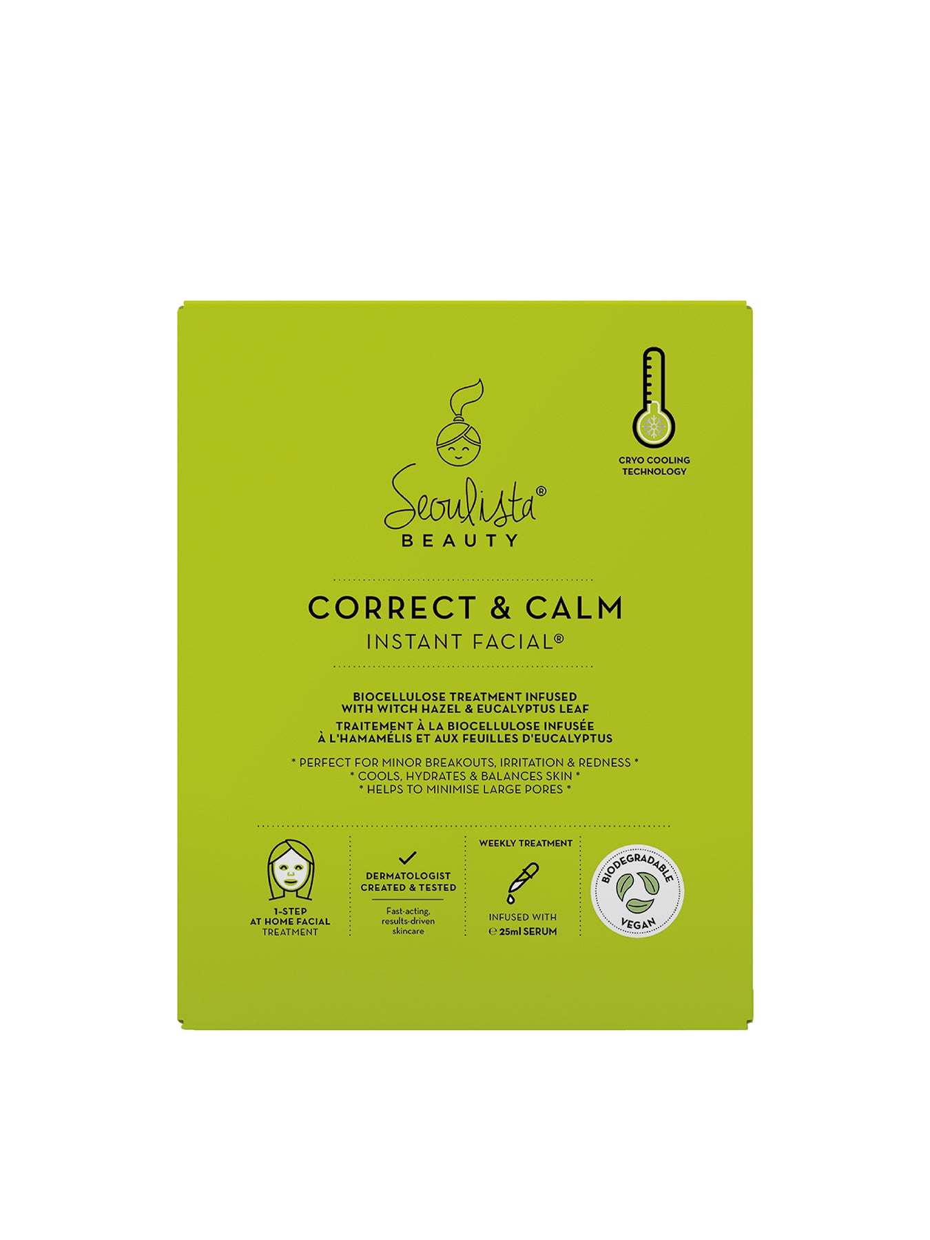 Correct and Calm Instant Facial