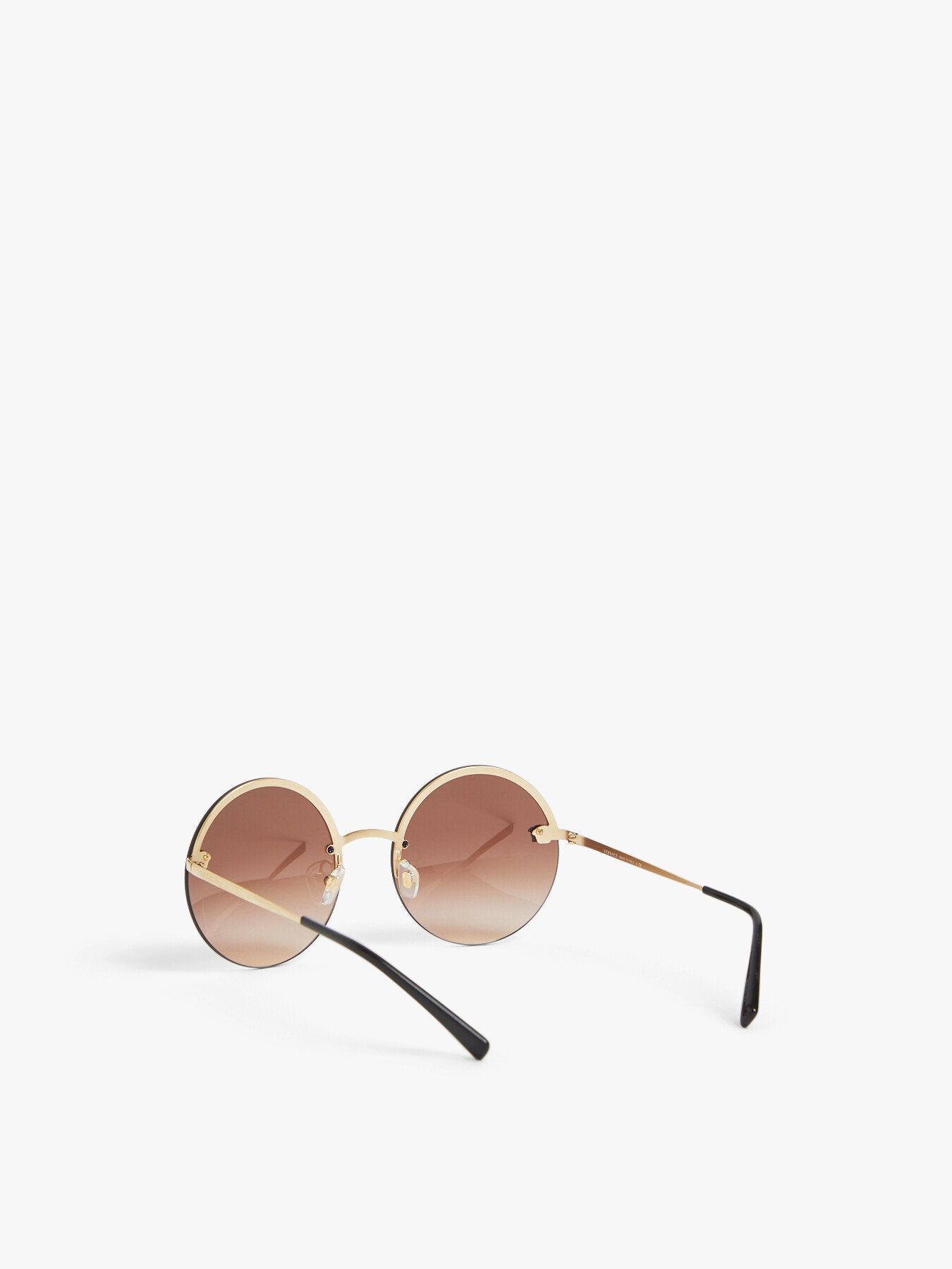 Round Rimless Sunglasses