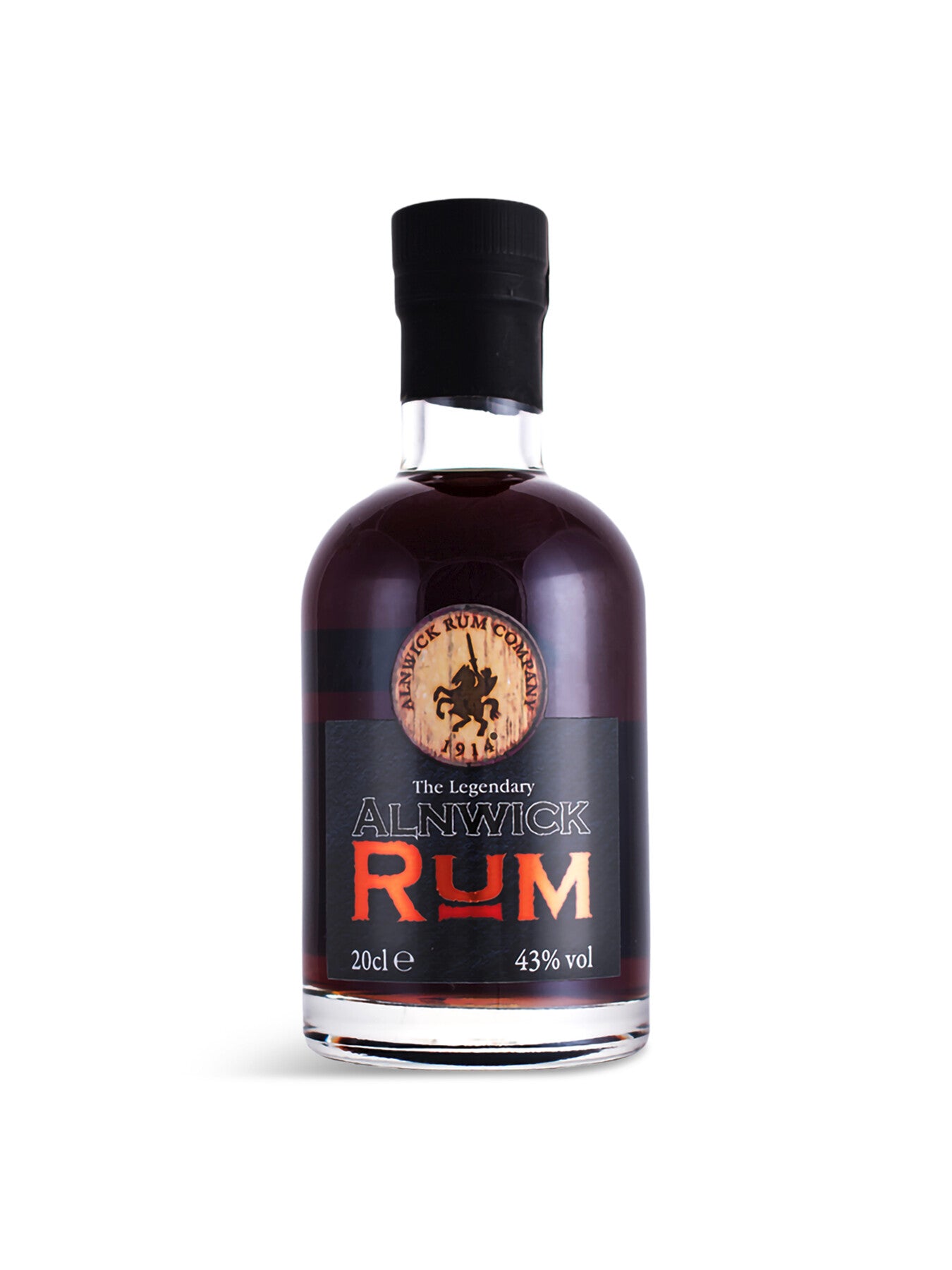 Alnwick Dark Rum 43 20cl