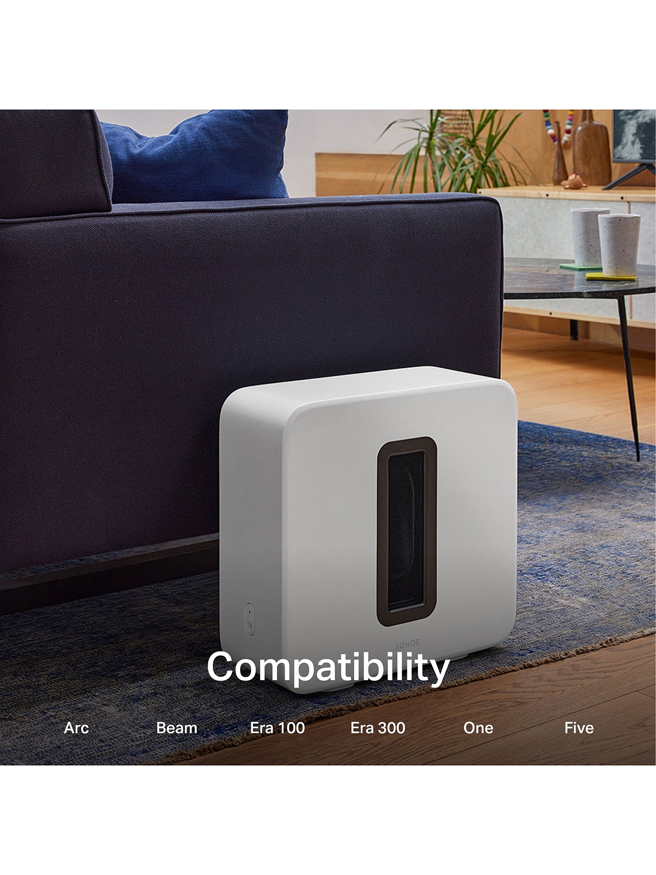 Sonos Sub Gen 3 Wireless Subwoofer White