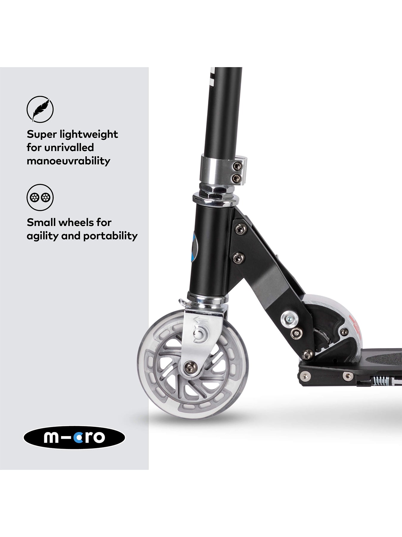 Sprite Stripe Classic Scooter Black