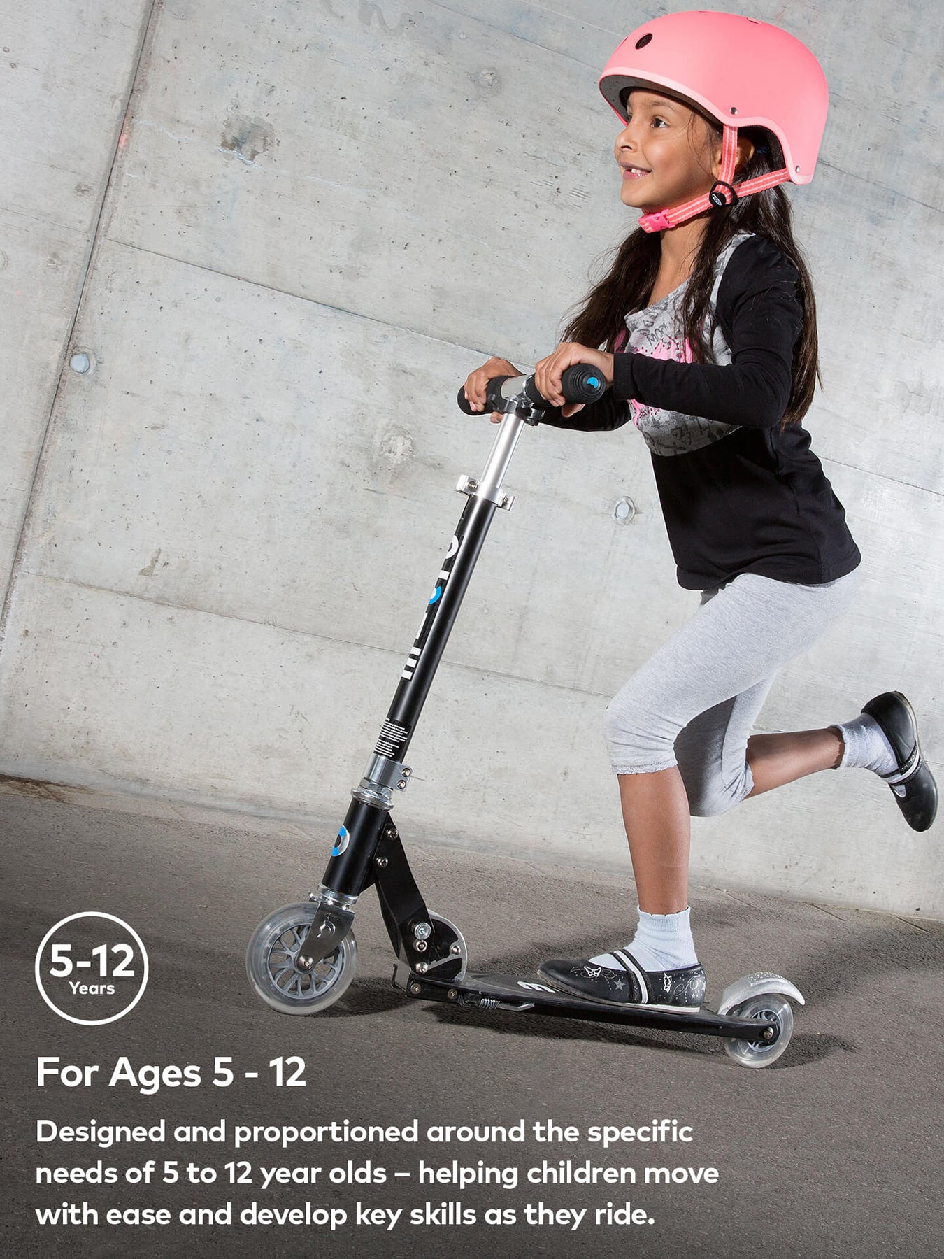 Sprite Stripe Classic Scooter Black
