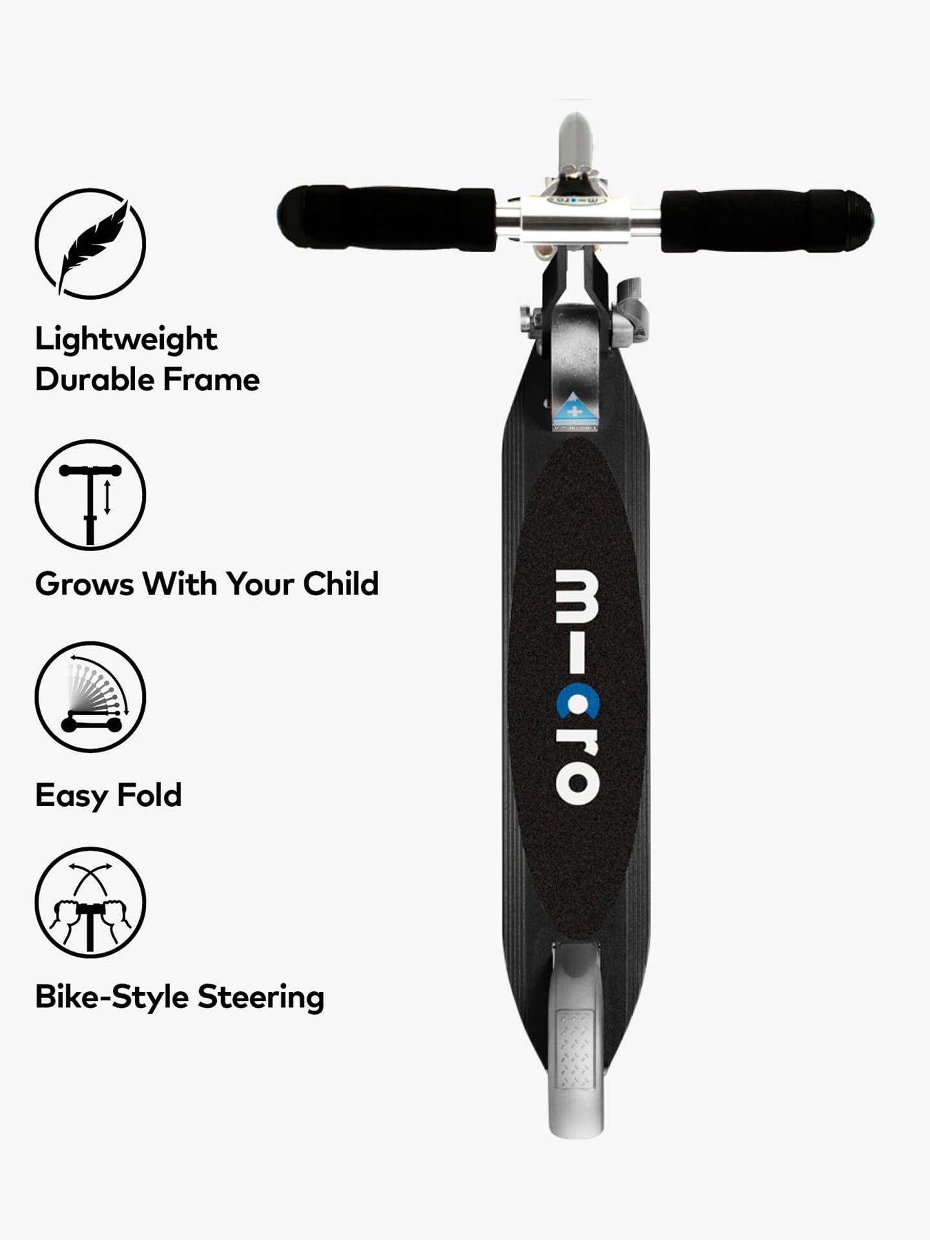 Sprite Stripe Classic Scooter Black