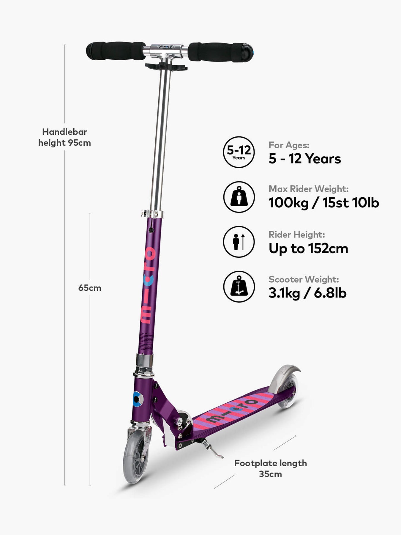 STRIPE SPRITE PURPLE Sa0182 (No Colour)