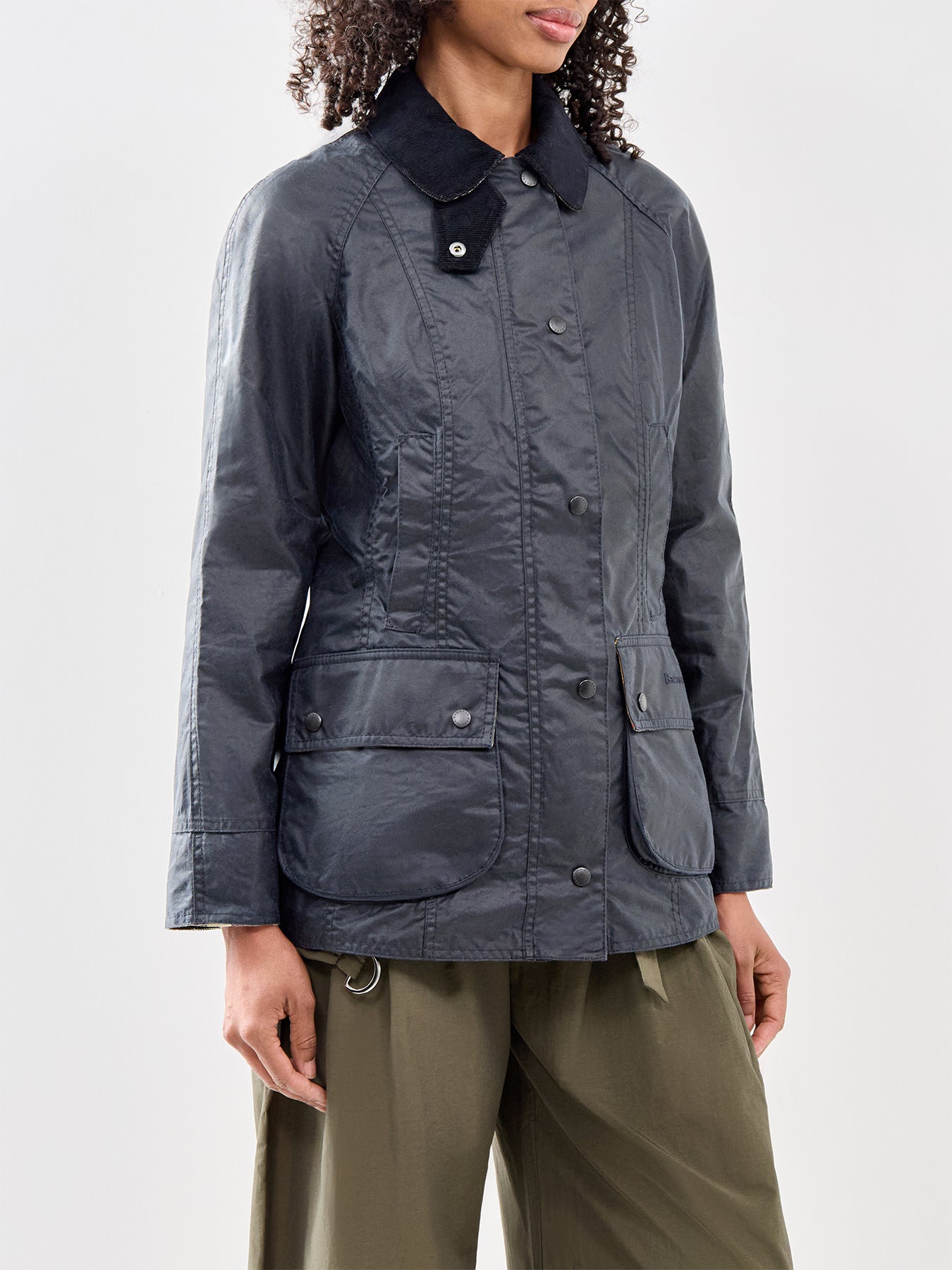 Womens Classic Beadnell Wax Jacket