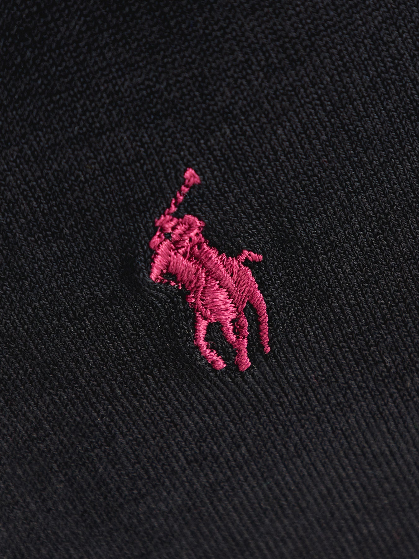 Flat Crew Socks Pack Black