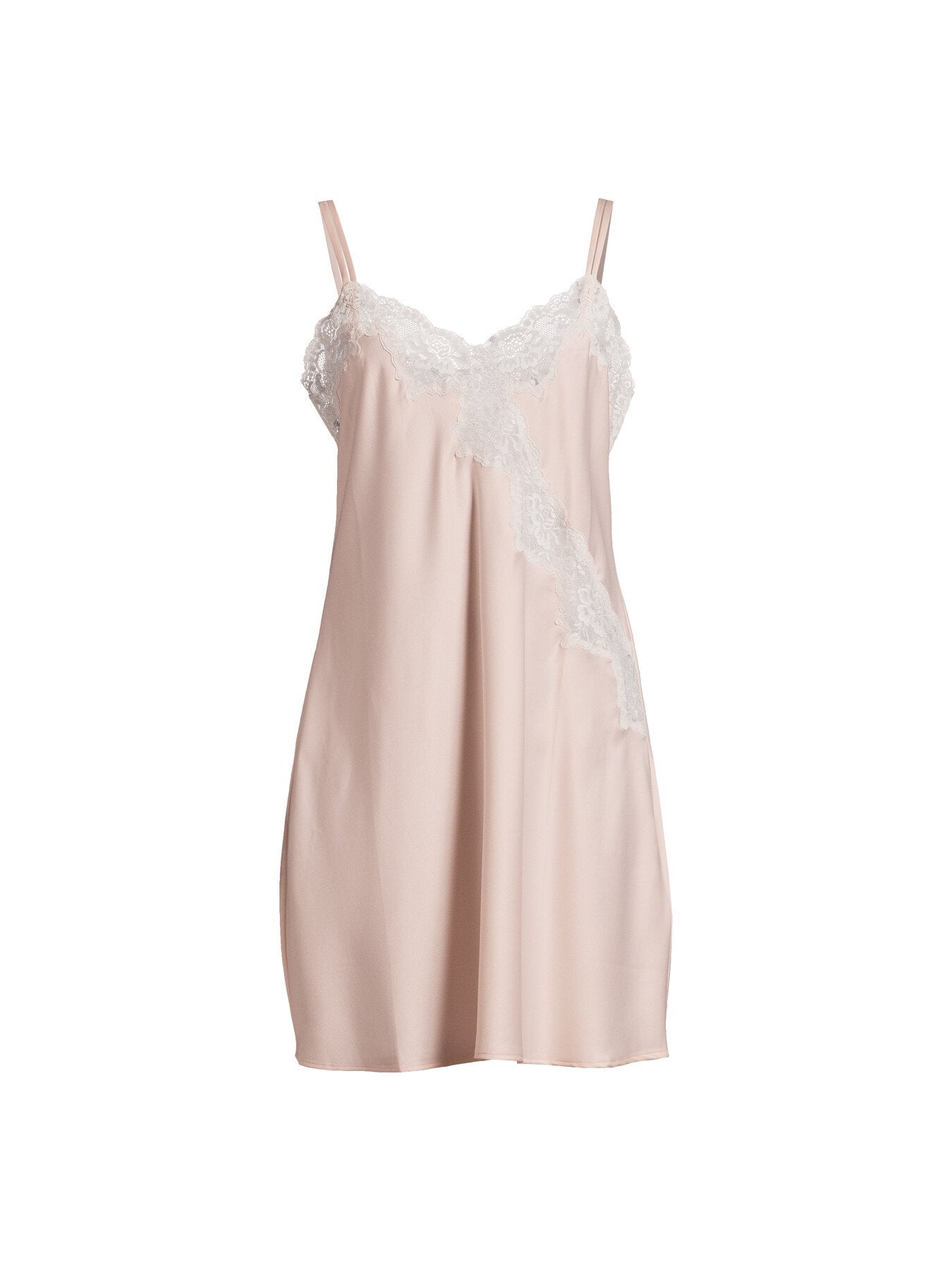 Signature Satin Lace Chemise