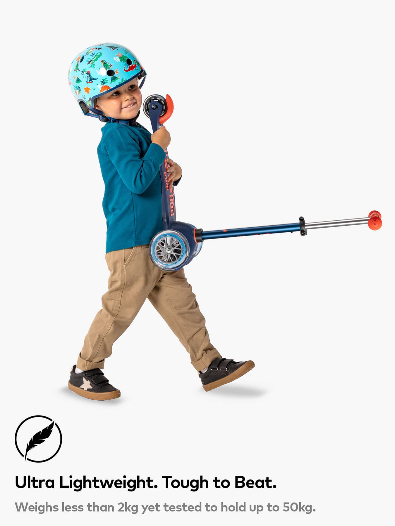 Mini Micro Deluxe Scooter Navy
