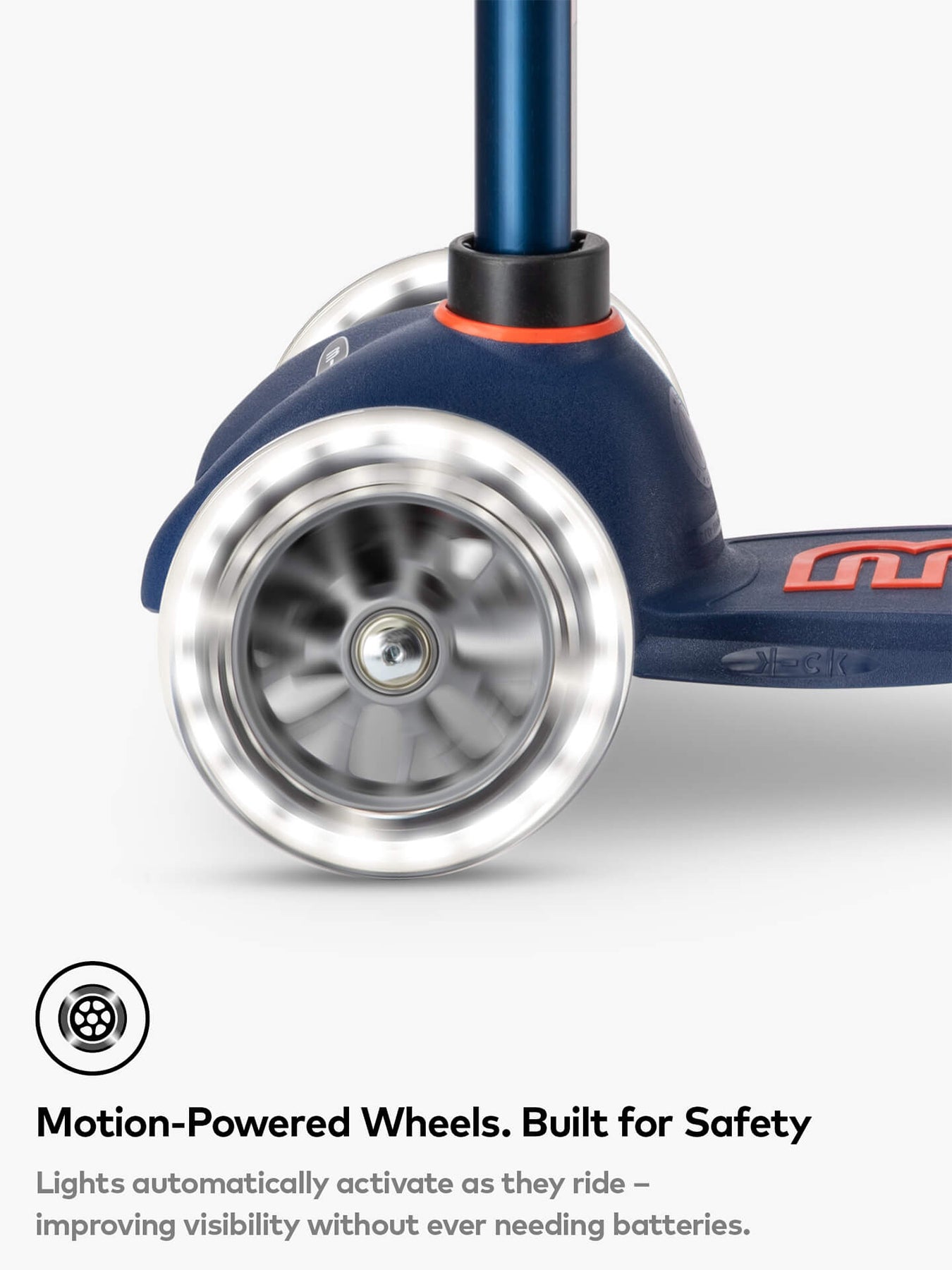 Mini Micro Deluxe Scooter Navy
