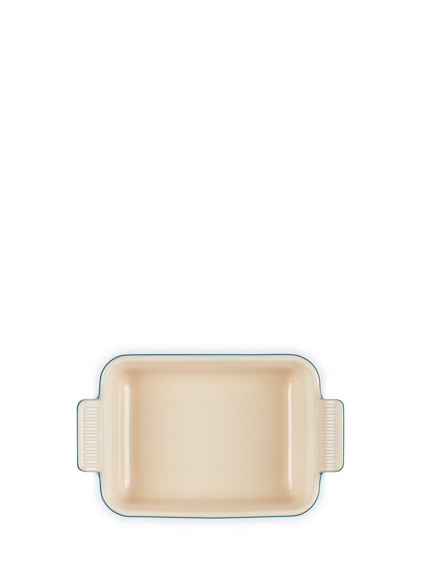 Stoneware Heritage Rectangular Dish Deep Teal 19cm