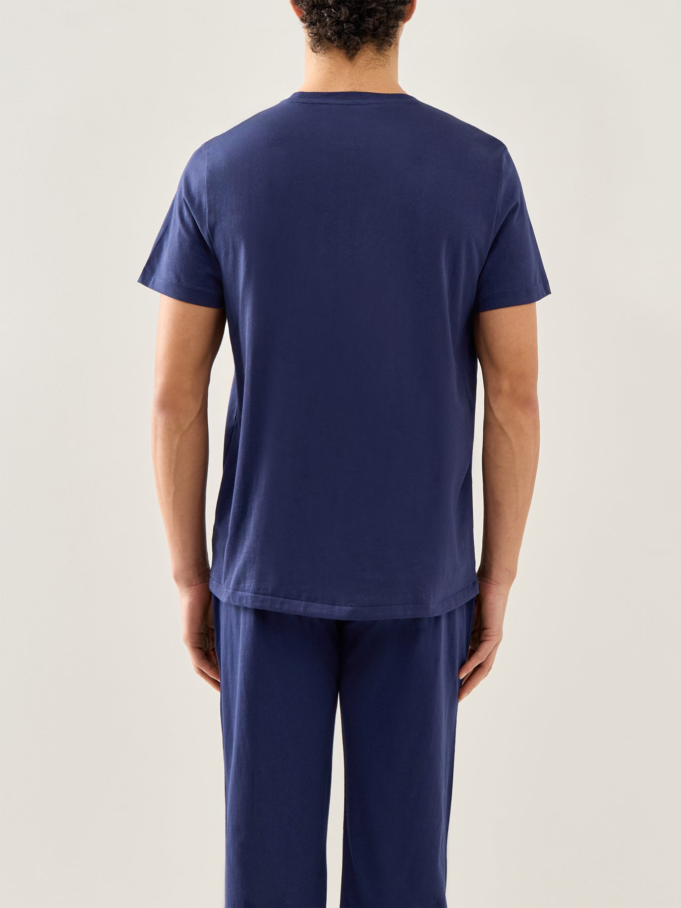 Liquid Cotton Lounge T-Shirt Blue
