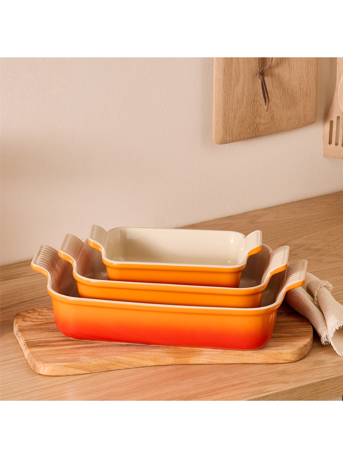 Stoneware Heritage Rectangular Dish Volcanic 26cm