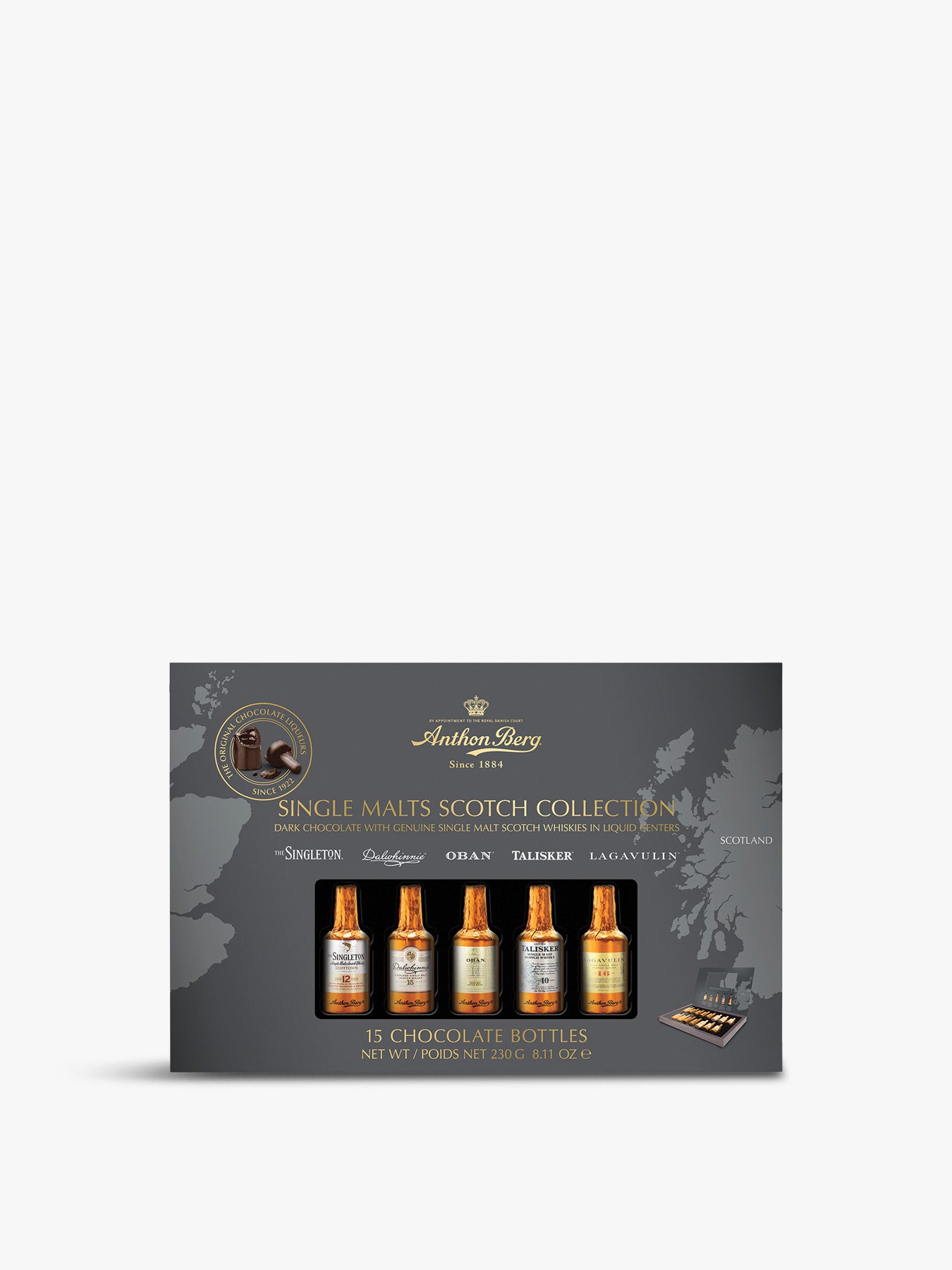 15 Piece Single Malts Scotch Collection 230g
