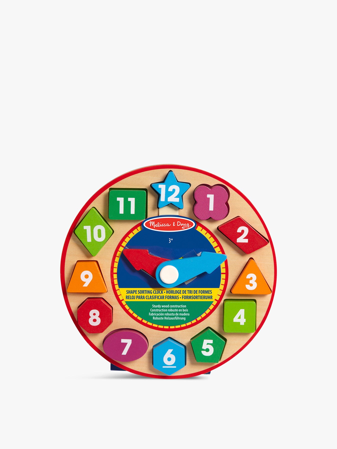 Shape Sorting Clock
