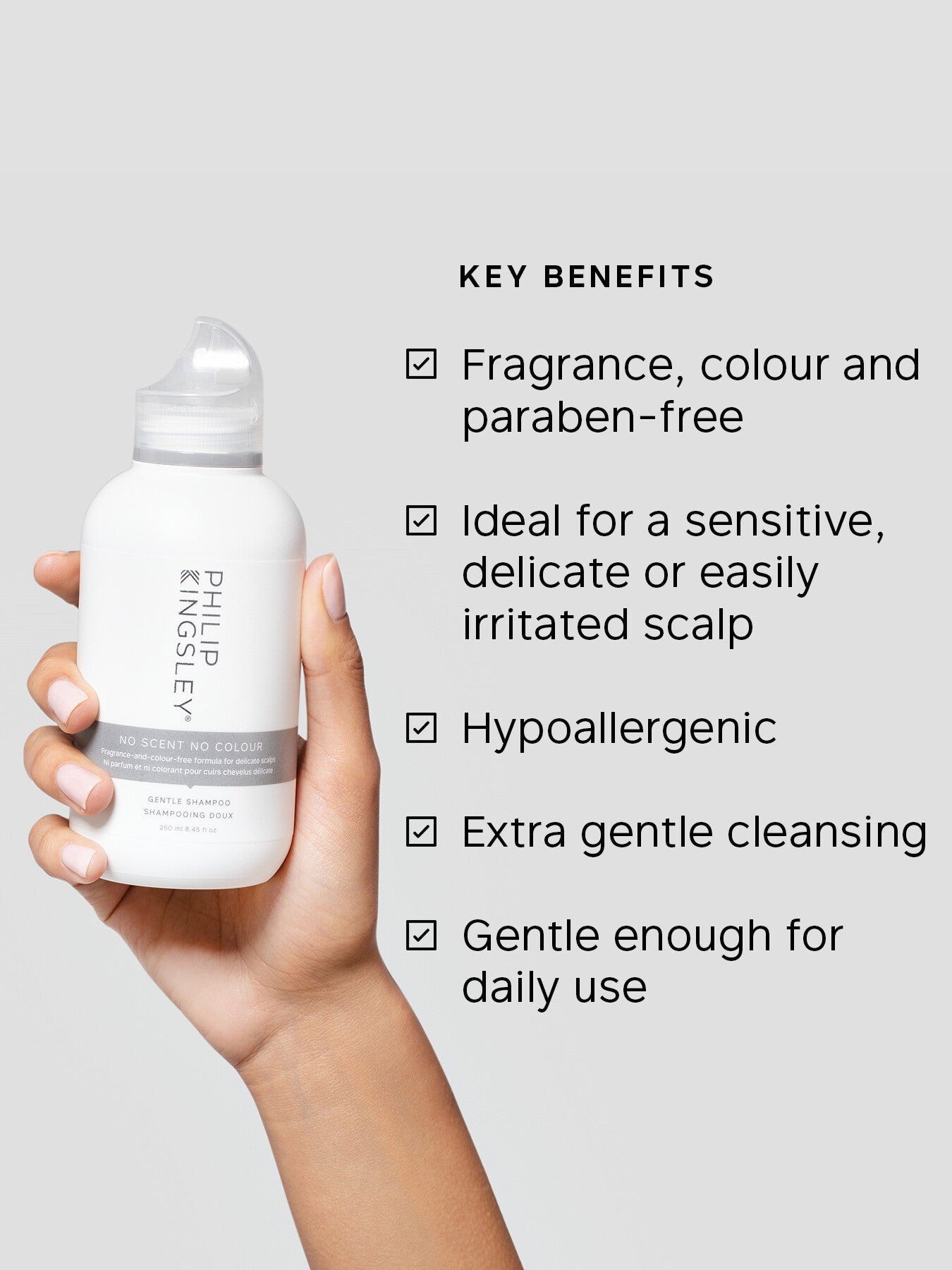 No Scent No Colour Gentle Shampoo 250 ml