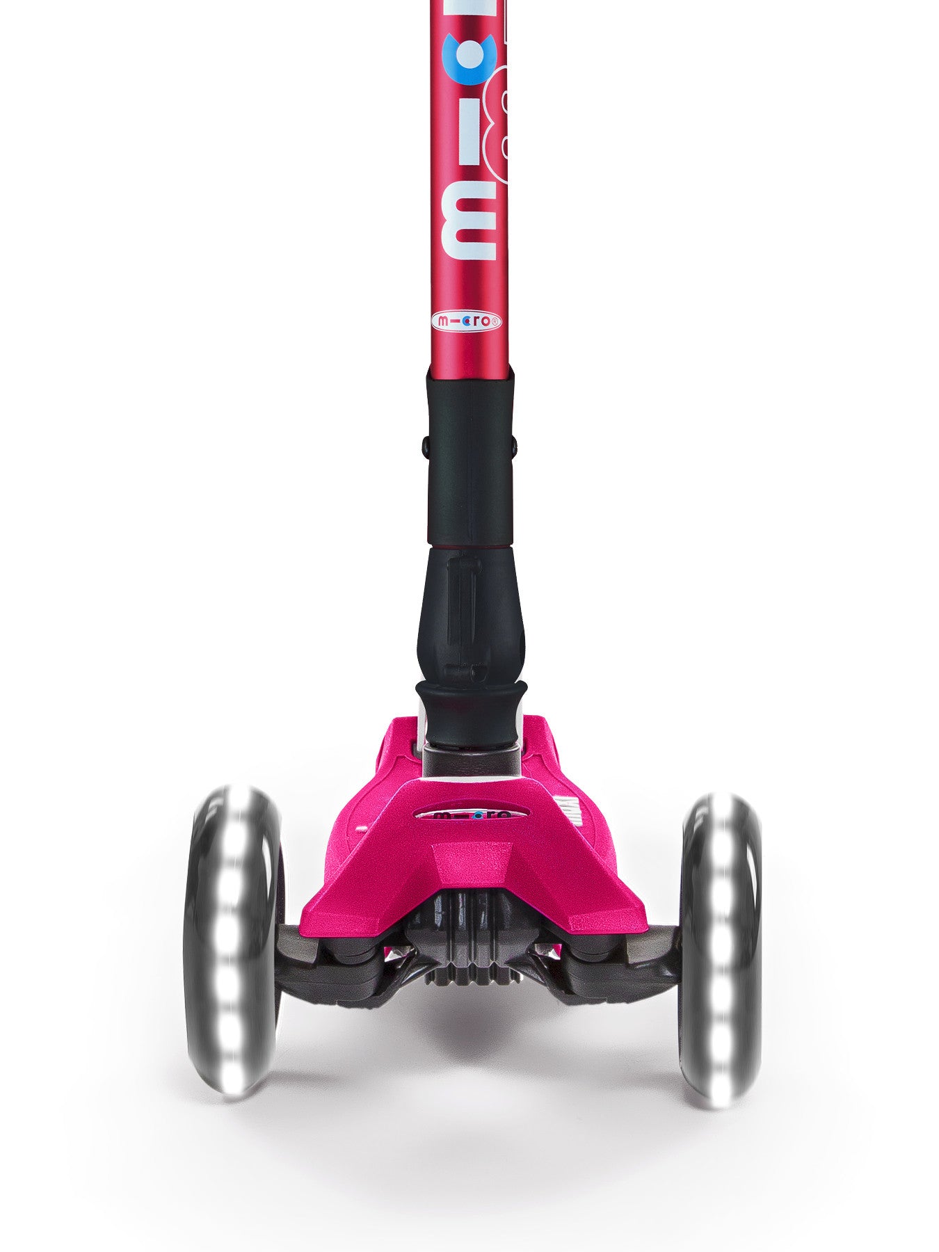 Pink Maxi Deluxe LED Foldable Scooter