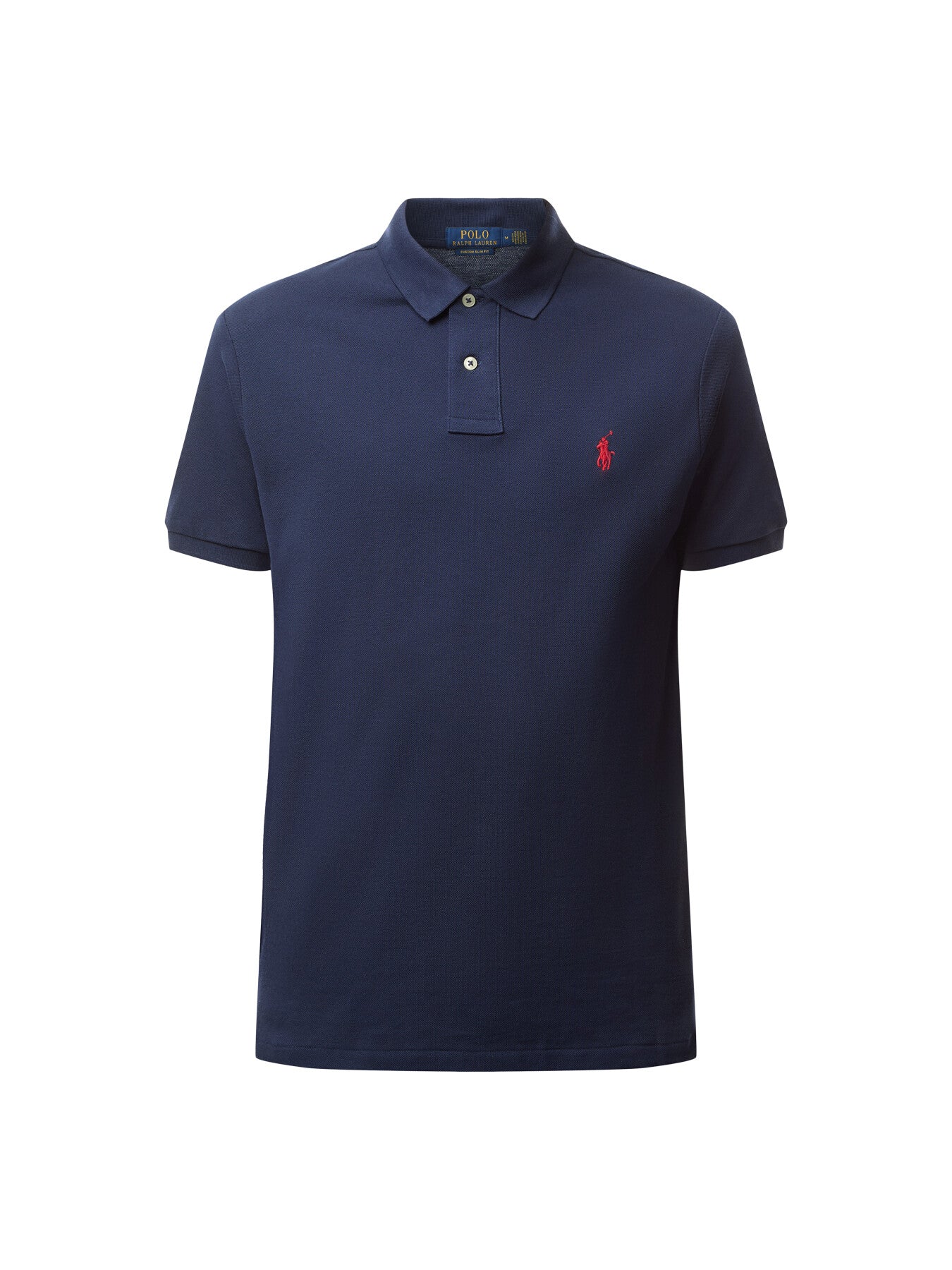 Basic Custom Fit Short Sleeve Polo Shirt