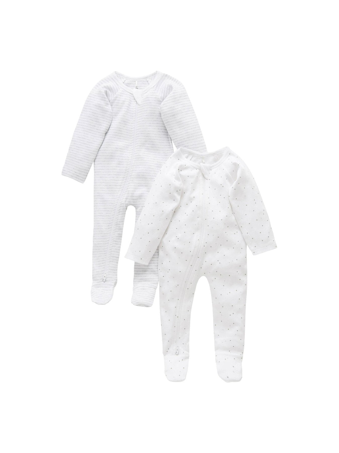 2 Pack Zip Growsuits