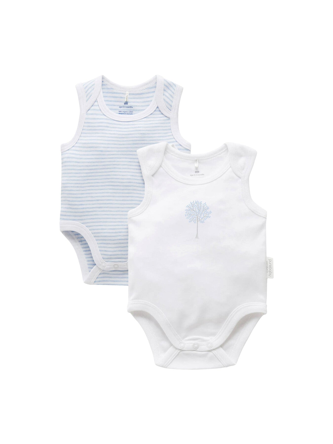 Singlet bodysuit 2 pack