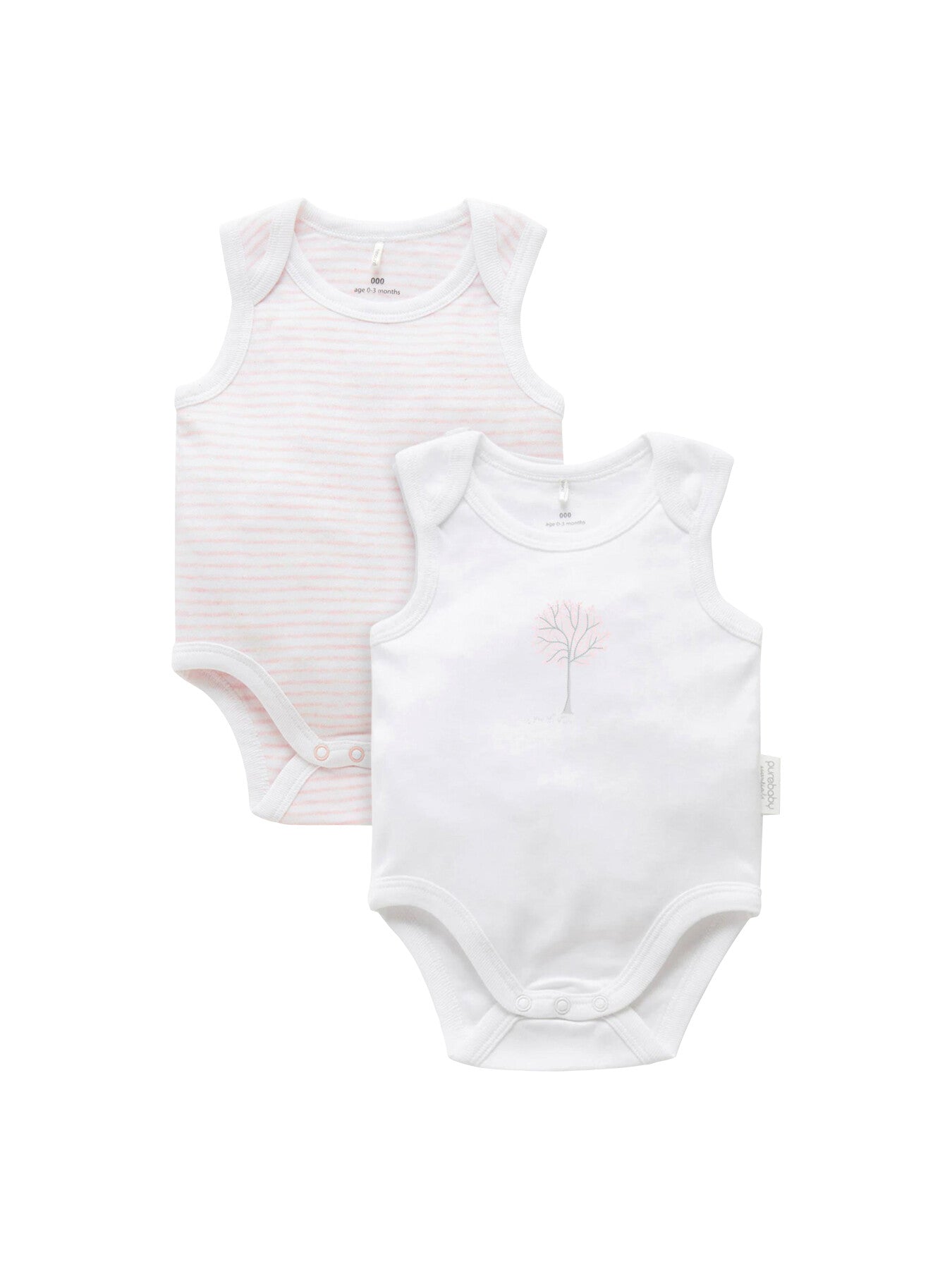Singlet bodysuit 2 pack