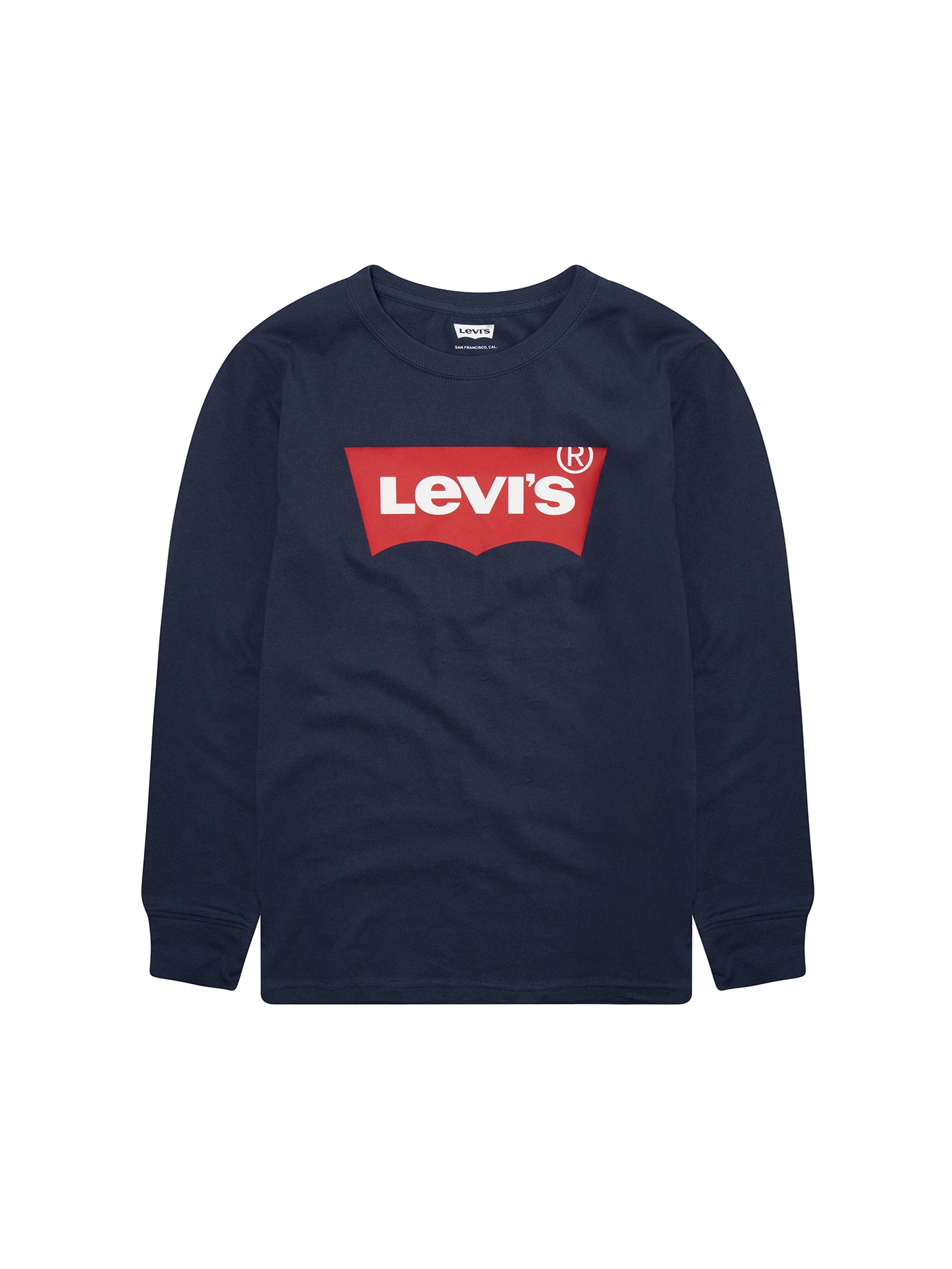 Long Sleeve Batwing Top Blue