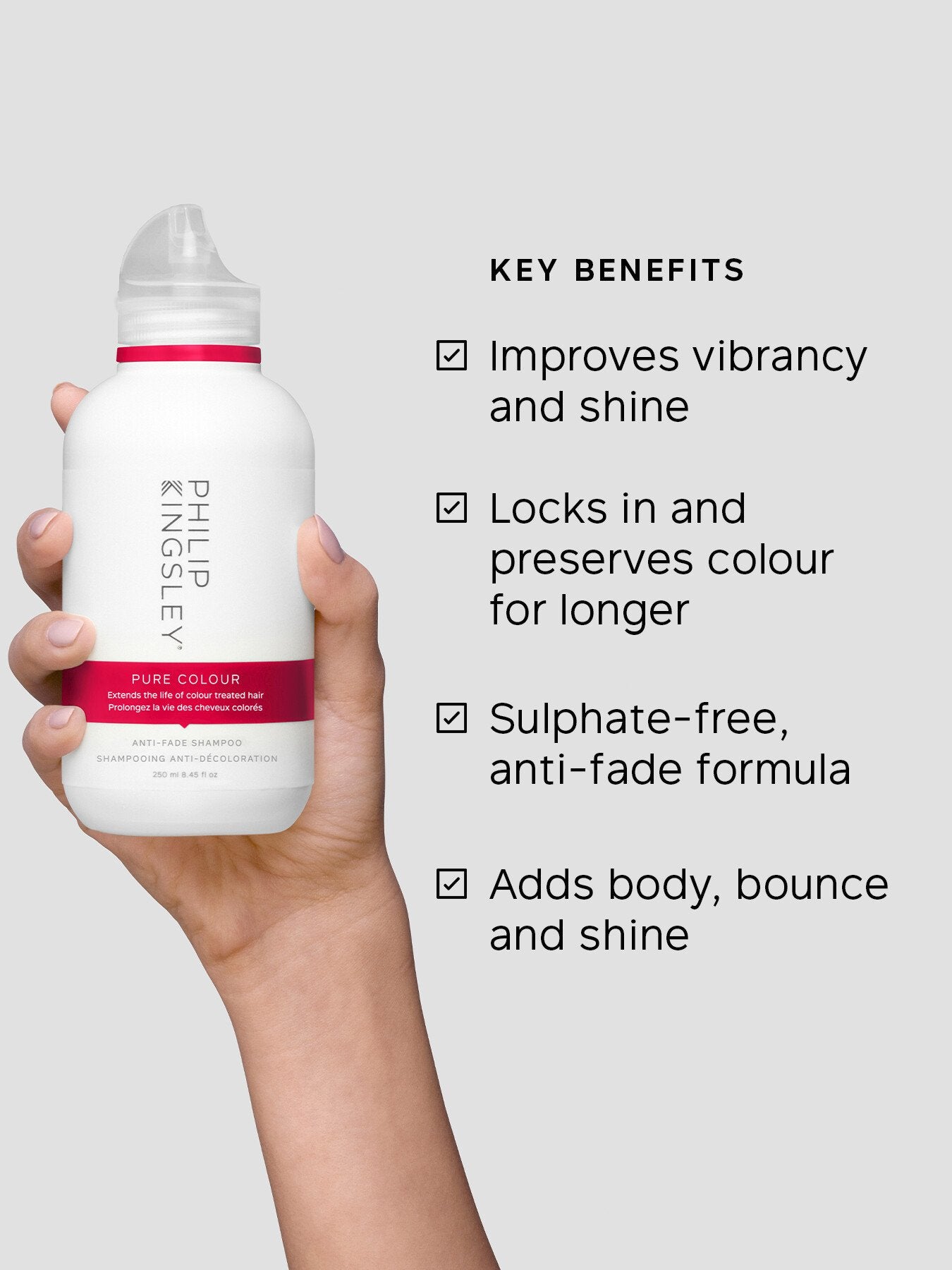 Pure Colour Anti Fade Shampoo 250ml