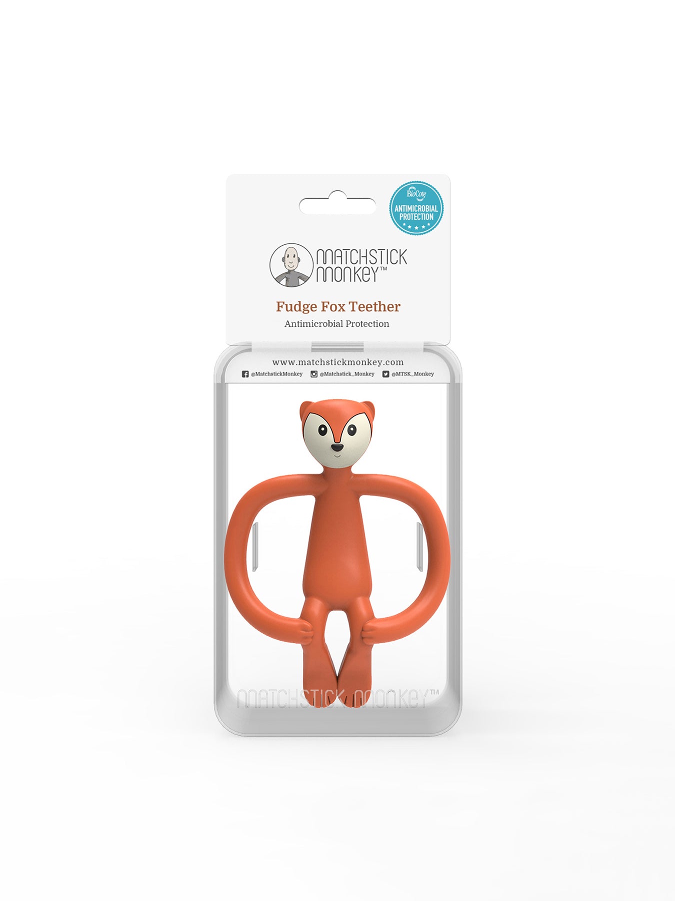 Fox Teether Orange