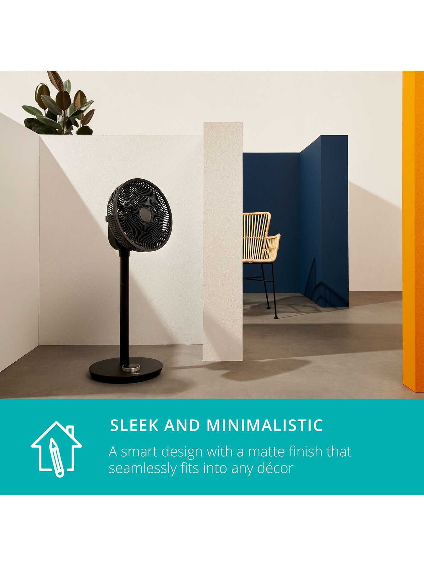 Whisper Flex Smart Fan Black