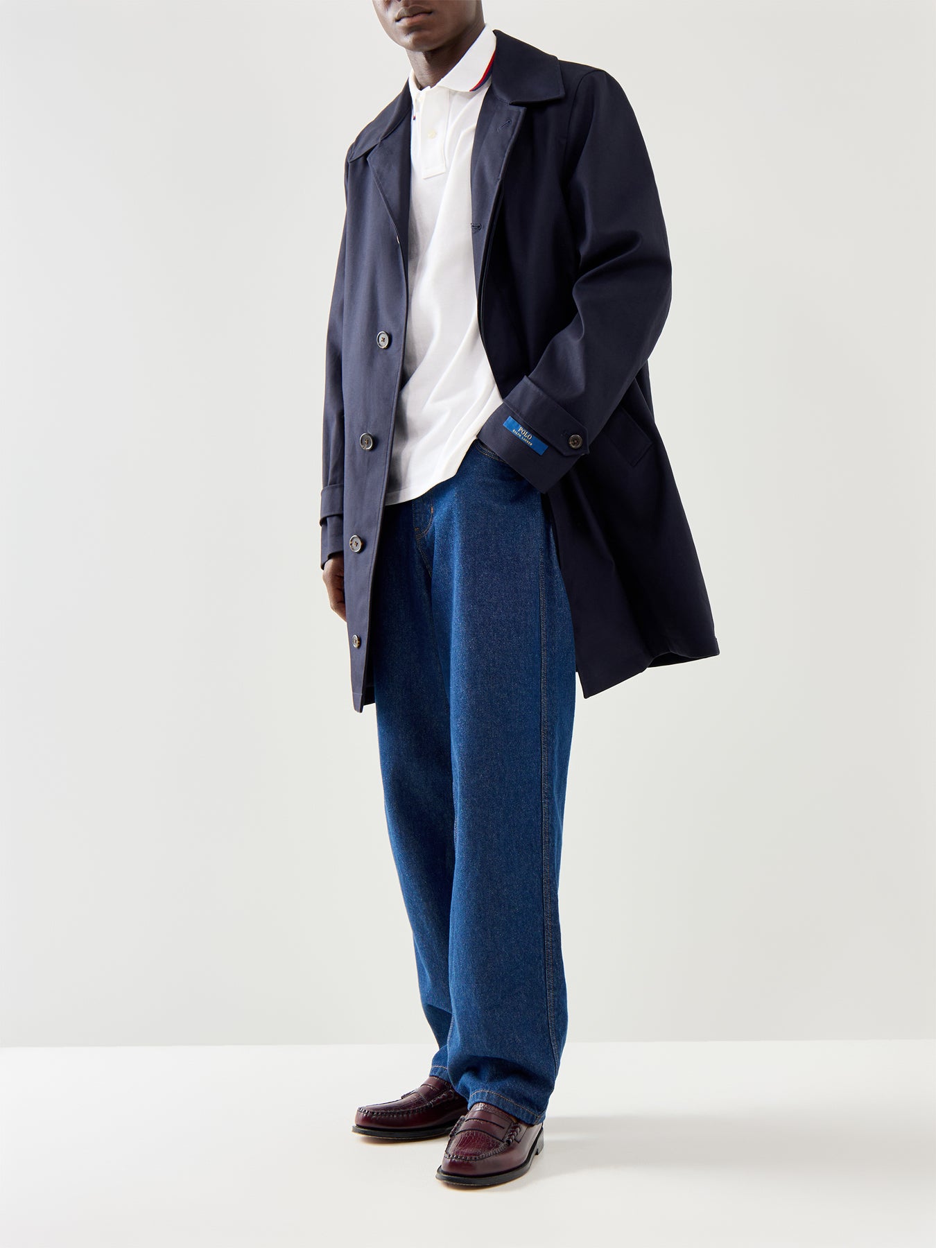 Mesh Tipped Short Sleeve Custom Fit Polo Shirt