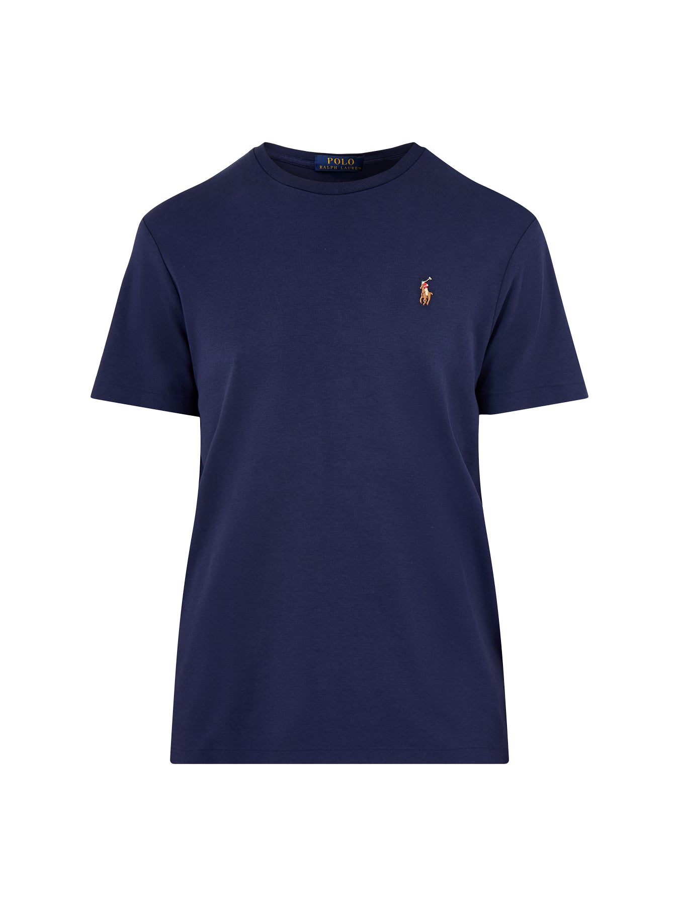 Pima Cotton Short Sleeve T-Shirt French Navy