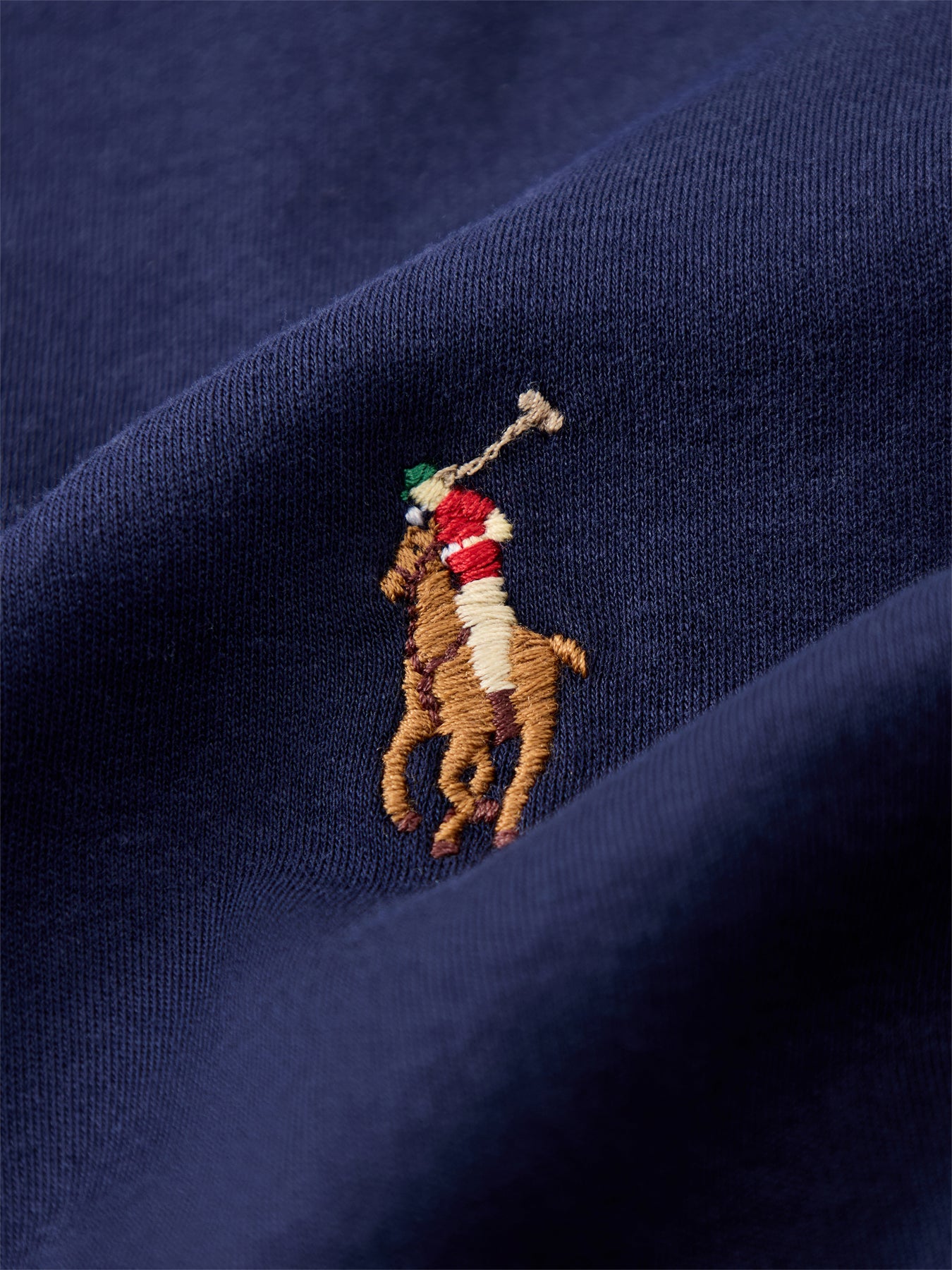 Pima Cotton Short Sleeve T-Shirt French Navy