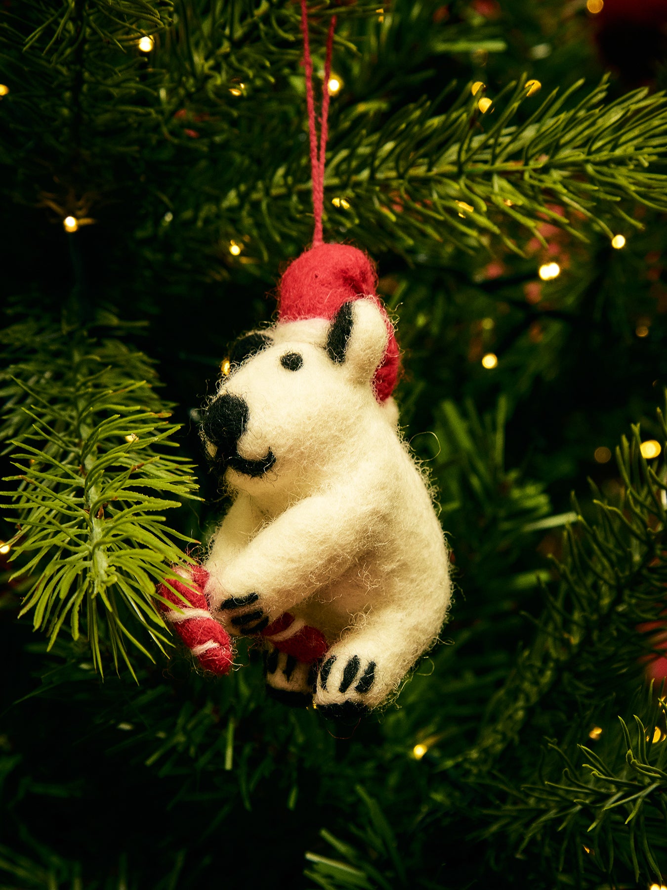 Colin Christmas Polar Bear Christmas Tree Hanging Decoration