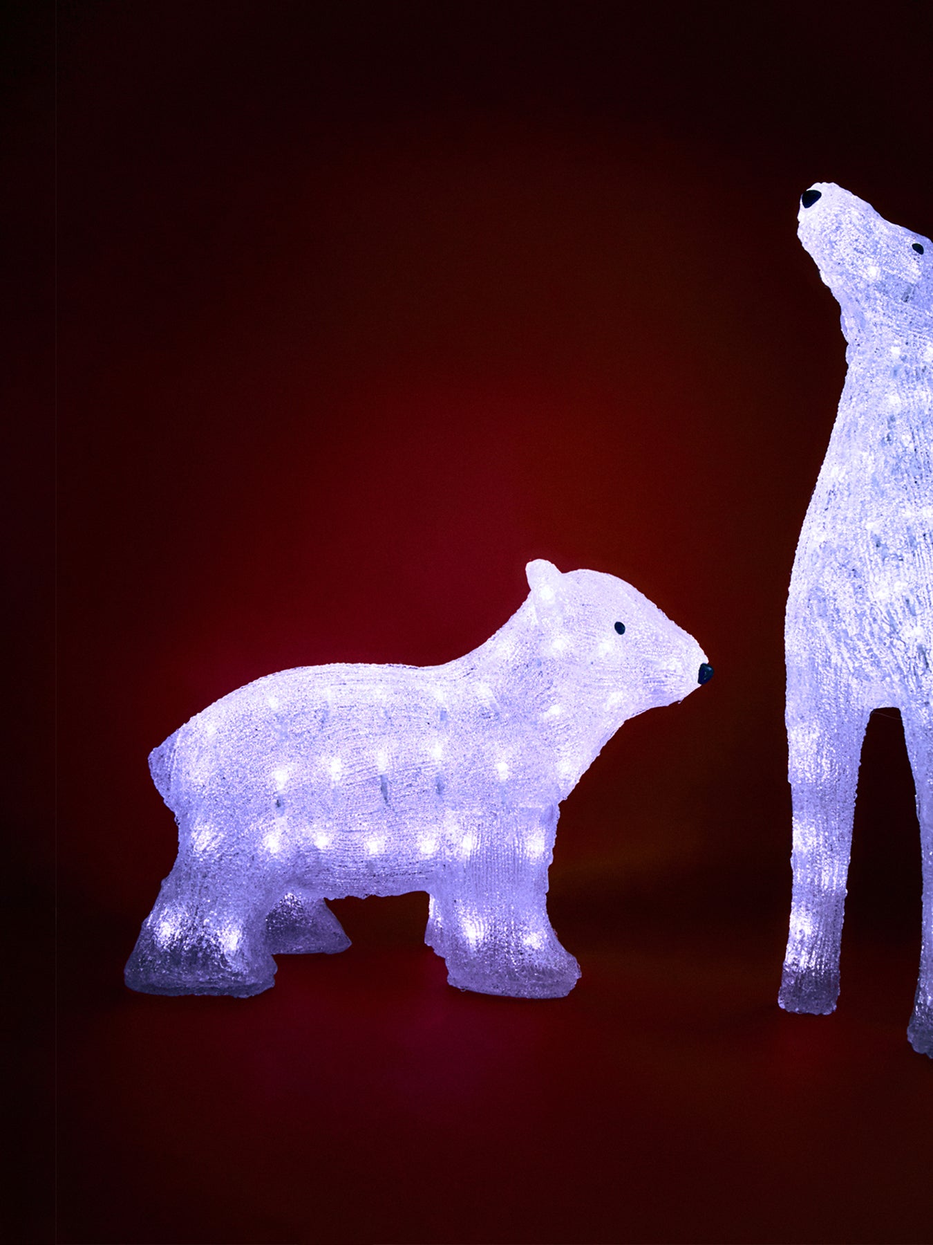Standing Polar Bear Decoration