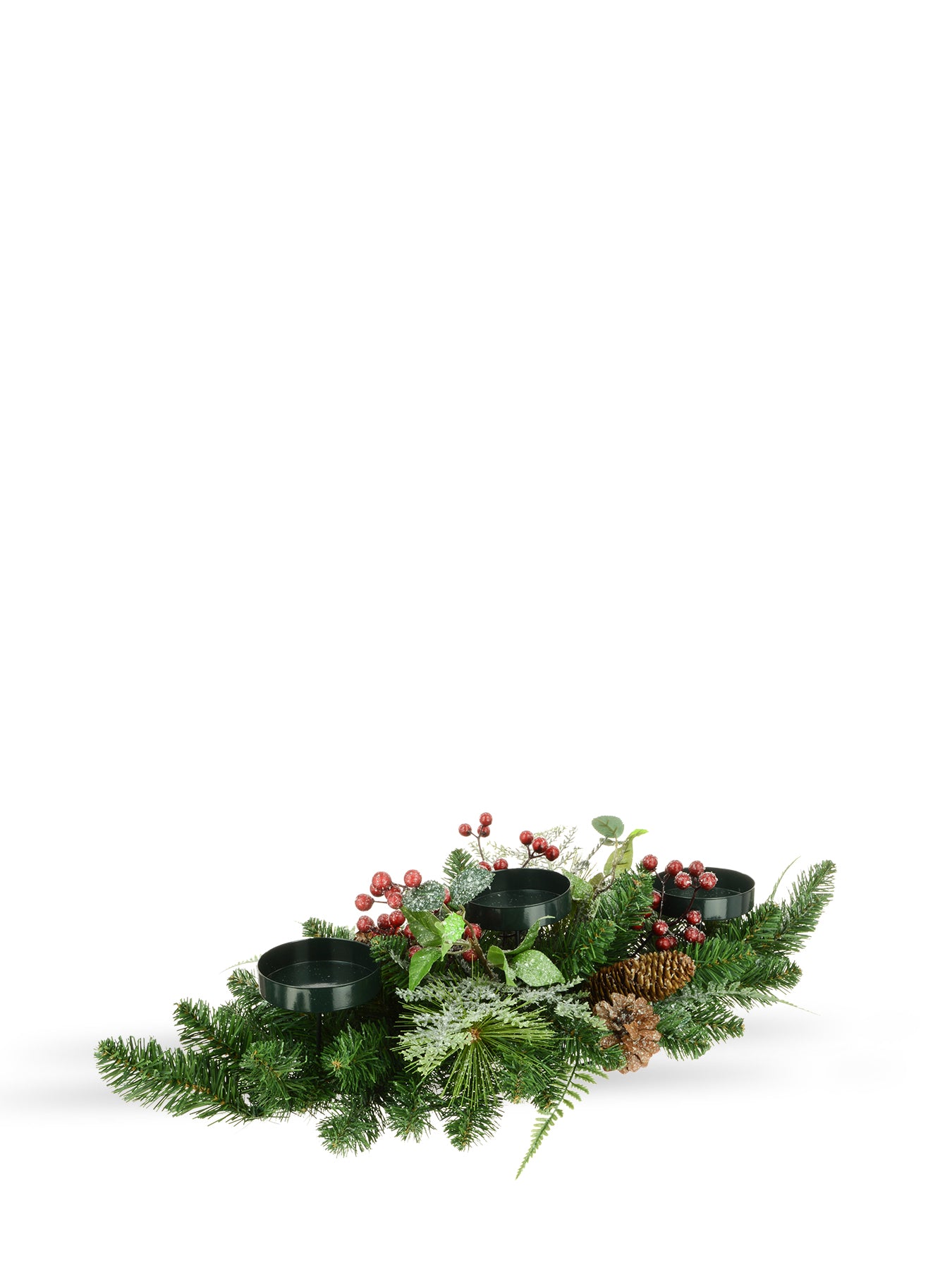 Natural Iced Tablecentre 70cm