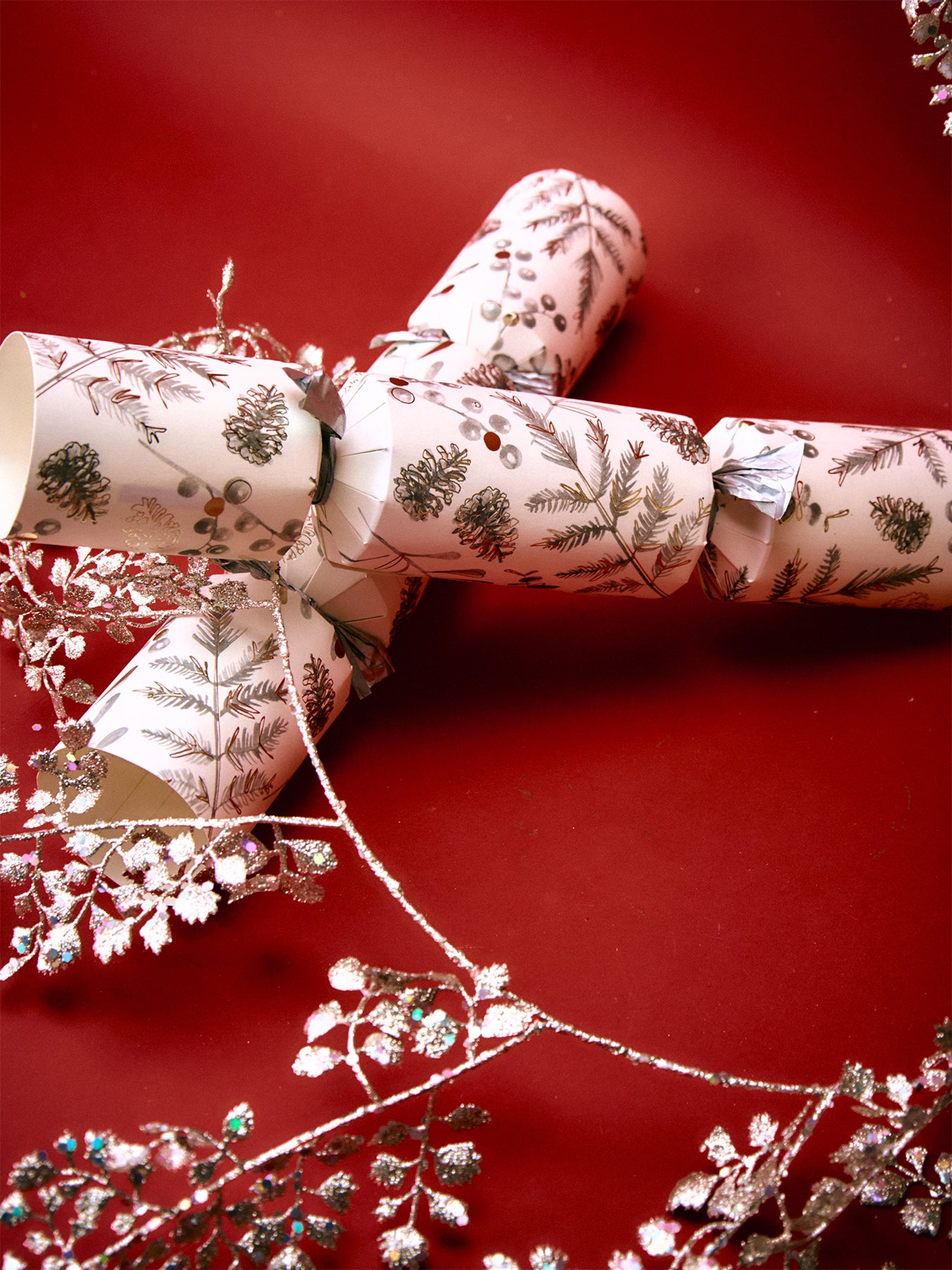 Sparkle Maidenhair Garland Christmas Decoration 180cm