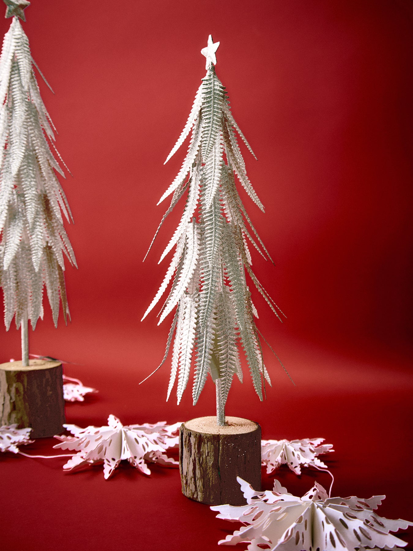 Metal Nordic Table Tree Christmas Decoration 45cm